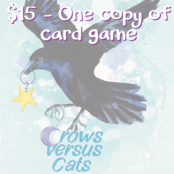 Crows versus Cats card game