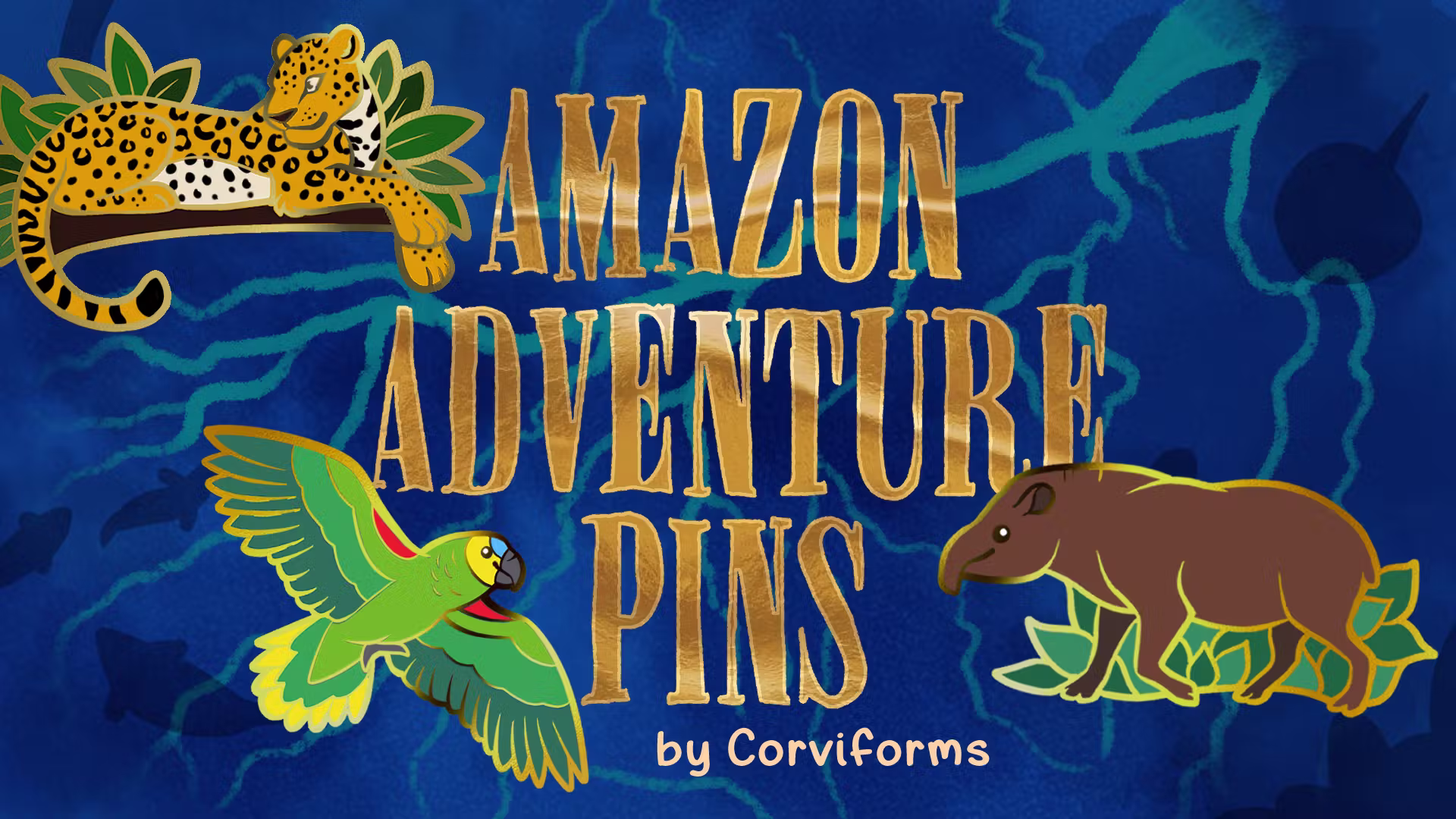 Amazon Adventure Pins