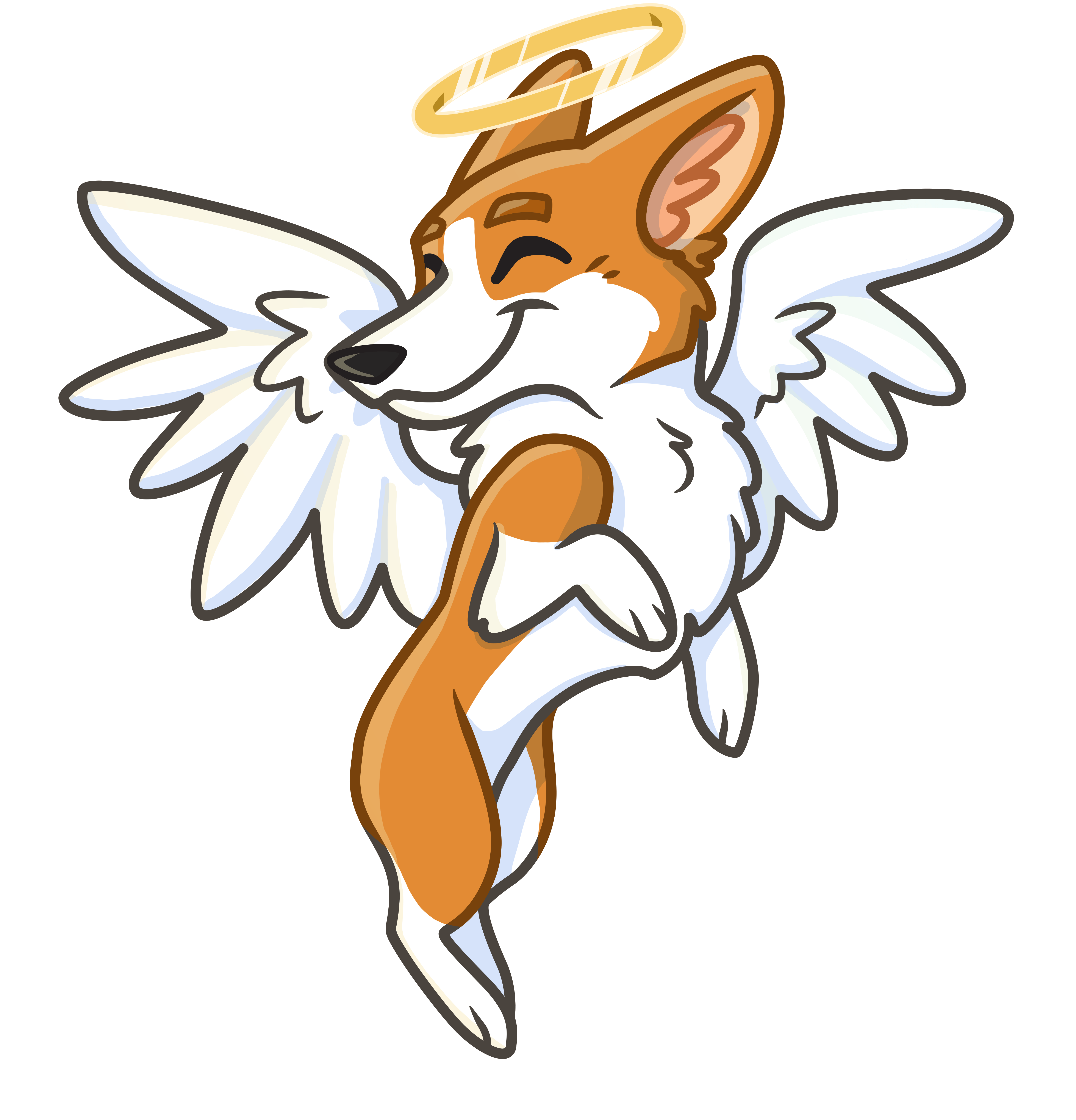 Buster Angel Sticker