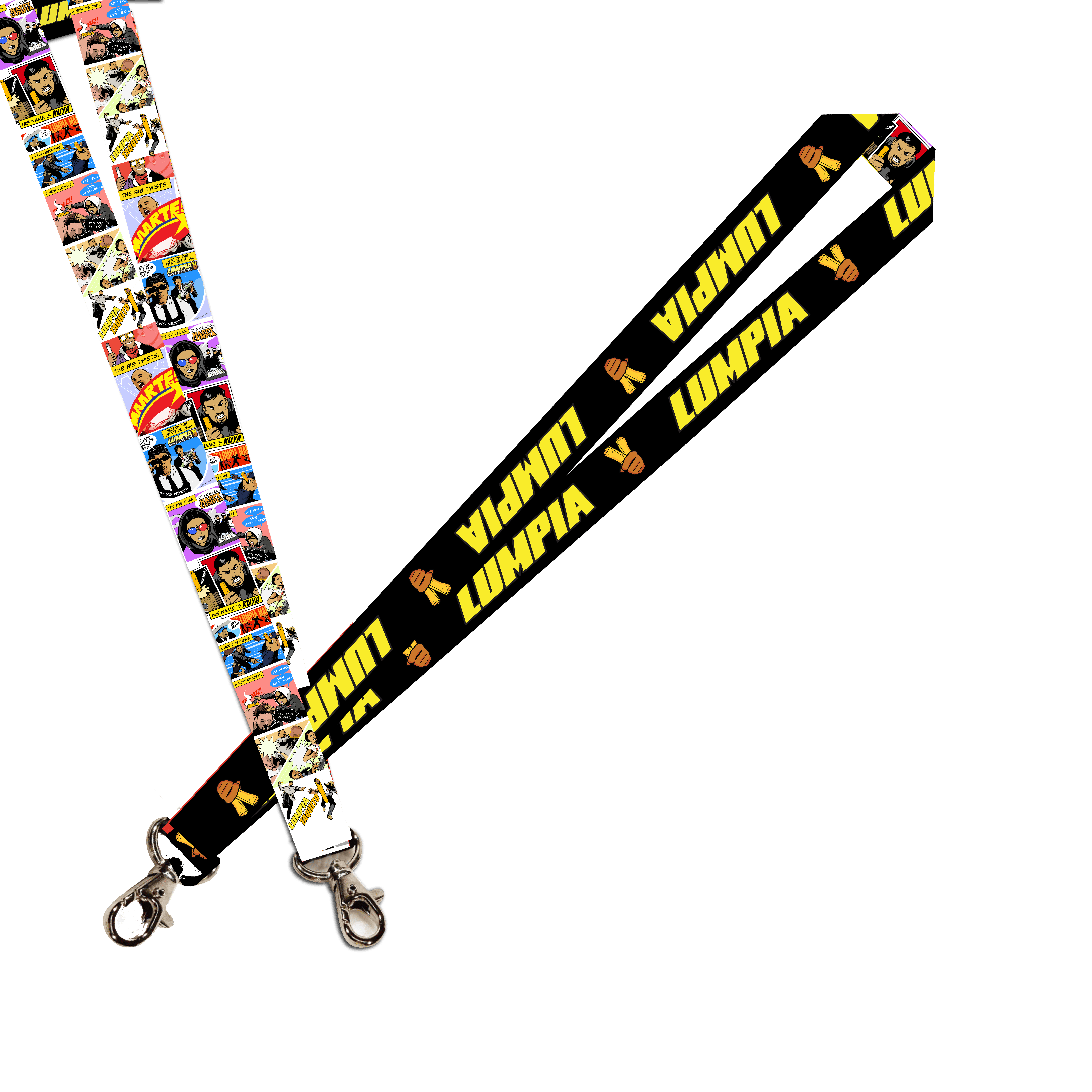 LUMPIA WITH A VENGEANCE Lanyard LE