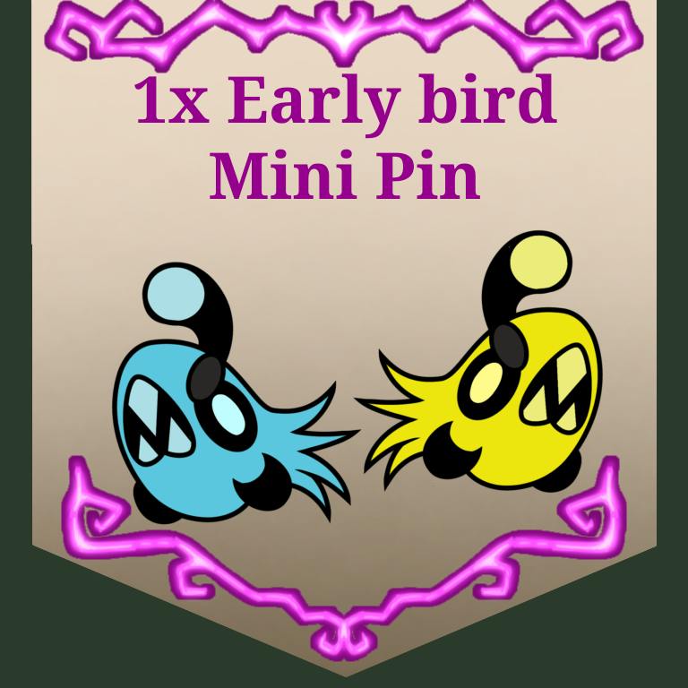 Early Bird Mini Enamel Pin
