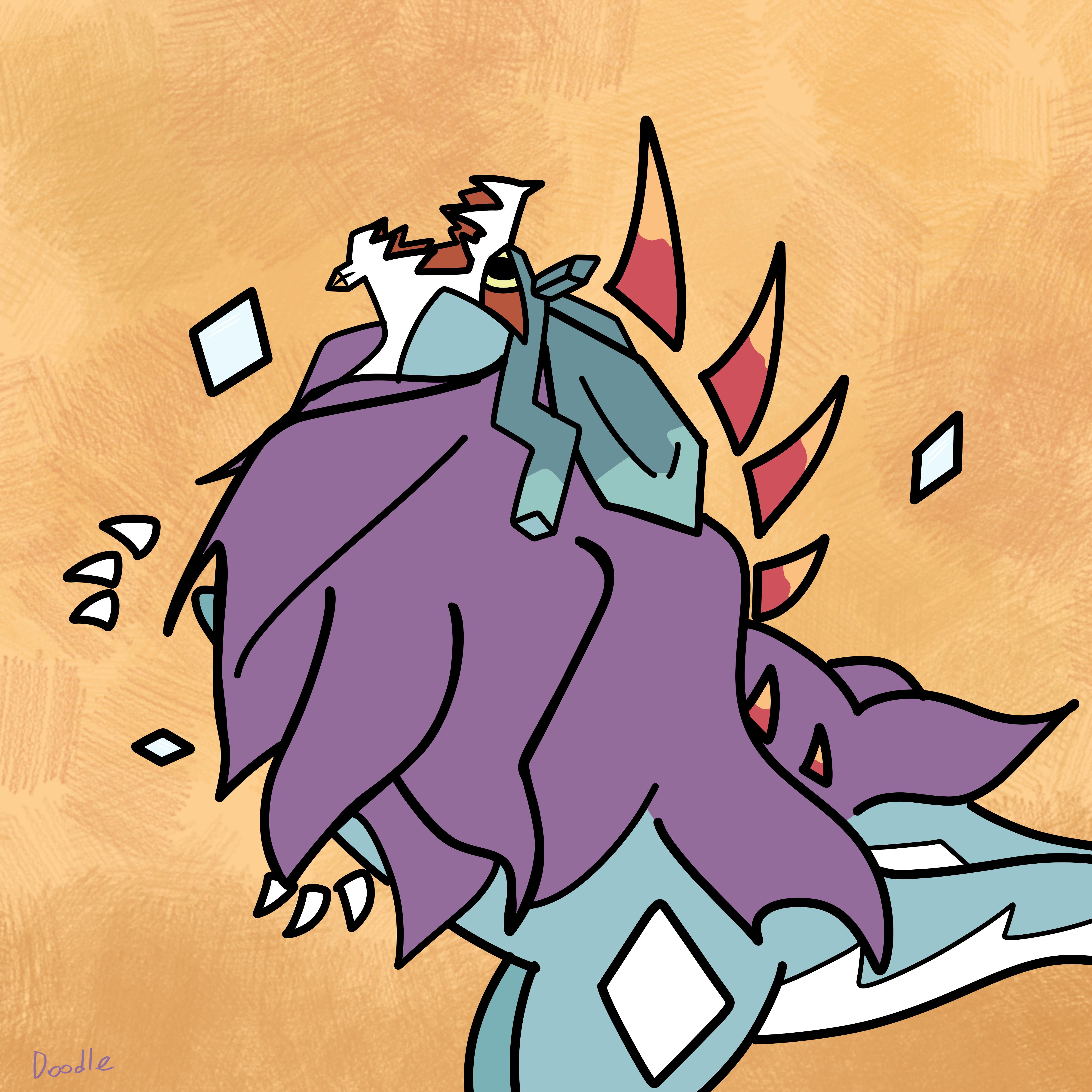 10 x 10 cm Print Walking Wake