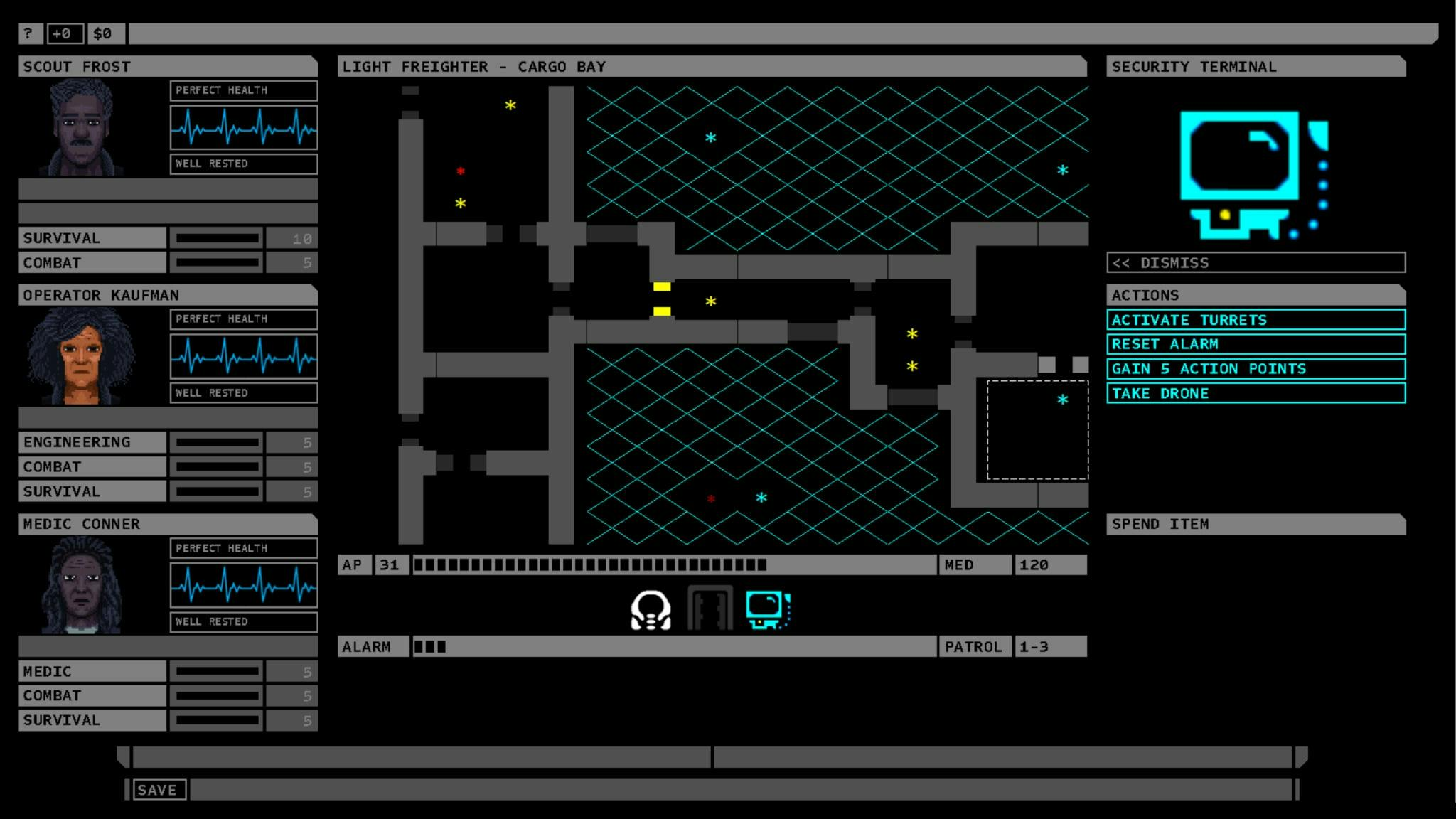Corona Celestia - science fiction roguelike game