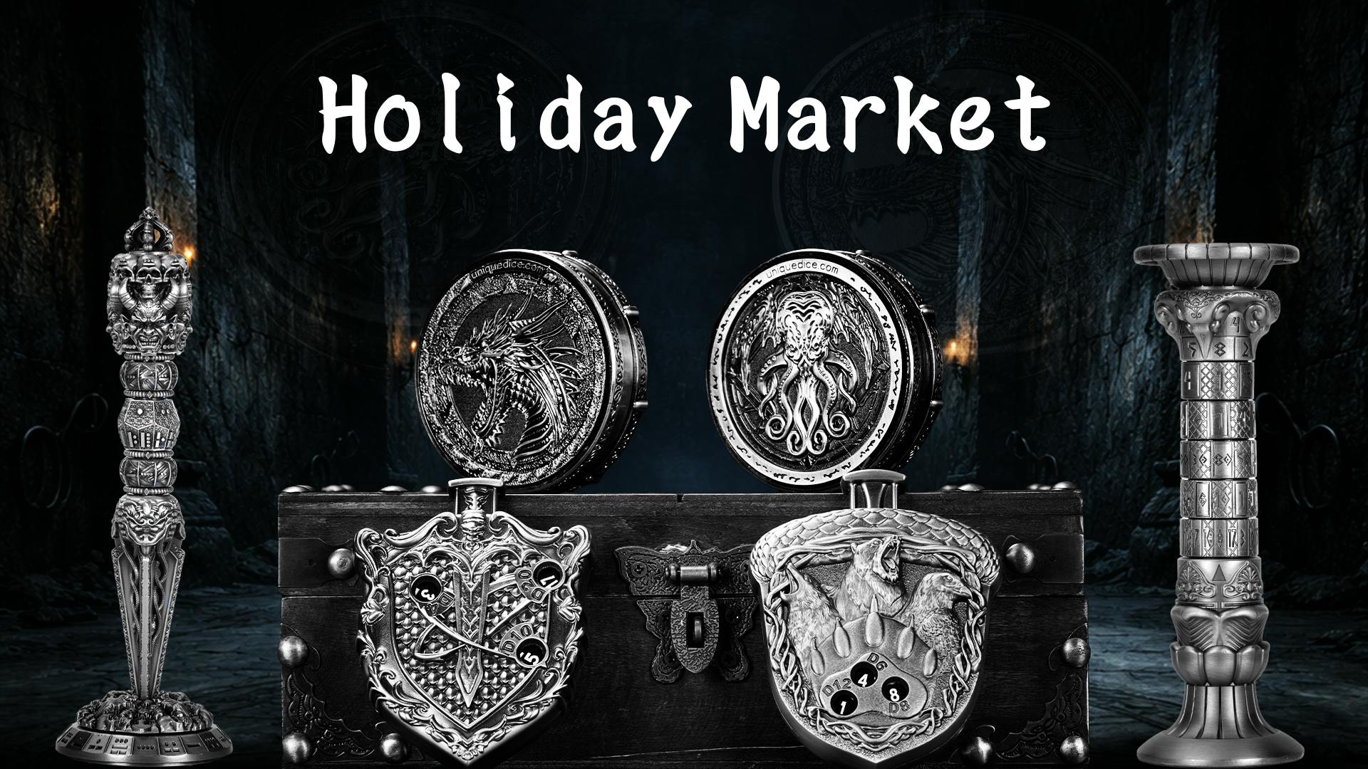 Unique Dice Collection-Holiday Market