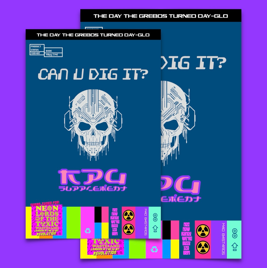 Double Dose of Grebo - Both sizes. + pdf