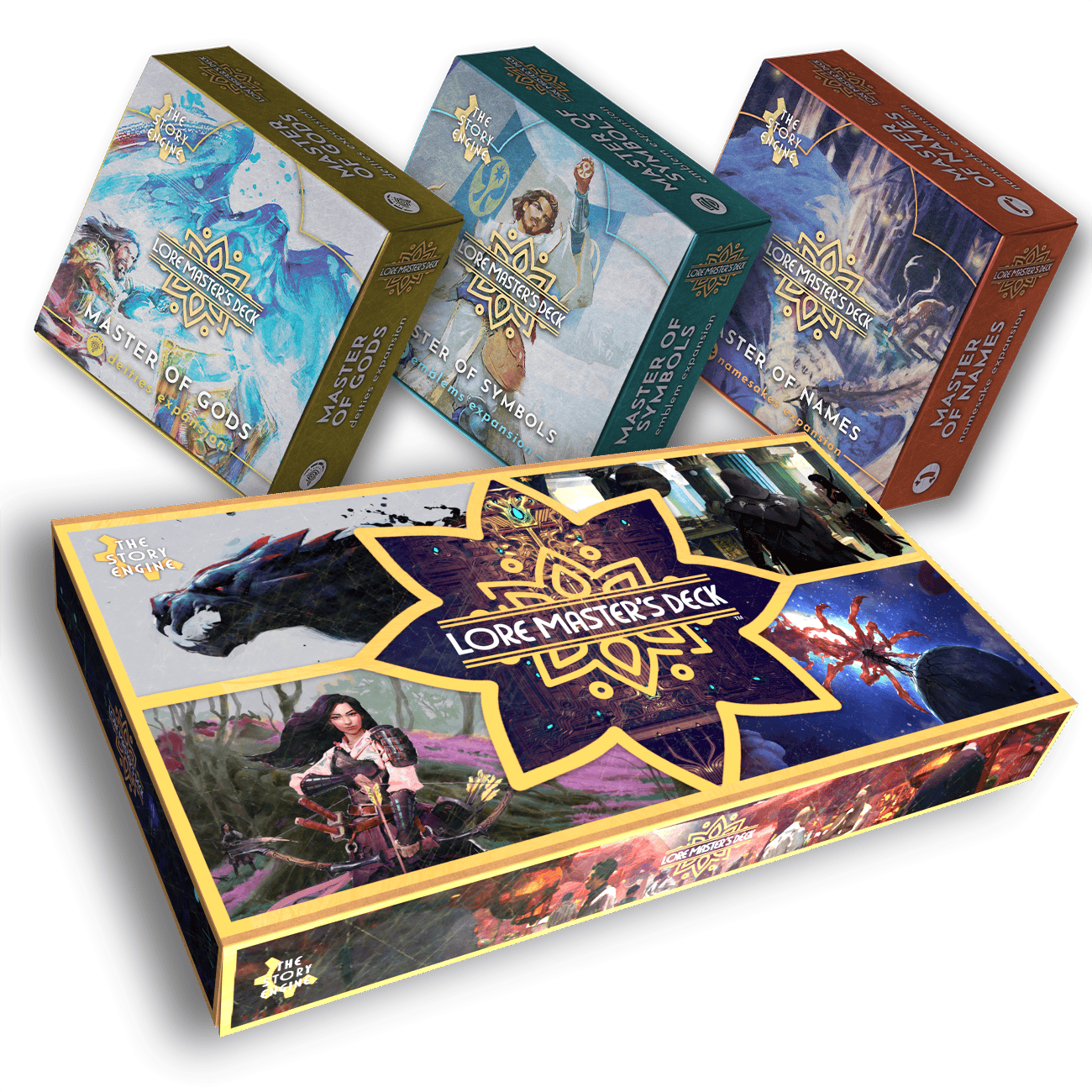 Lore Master's Deck + 3 Lore Mastery Expansions