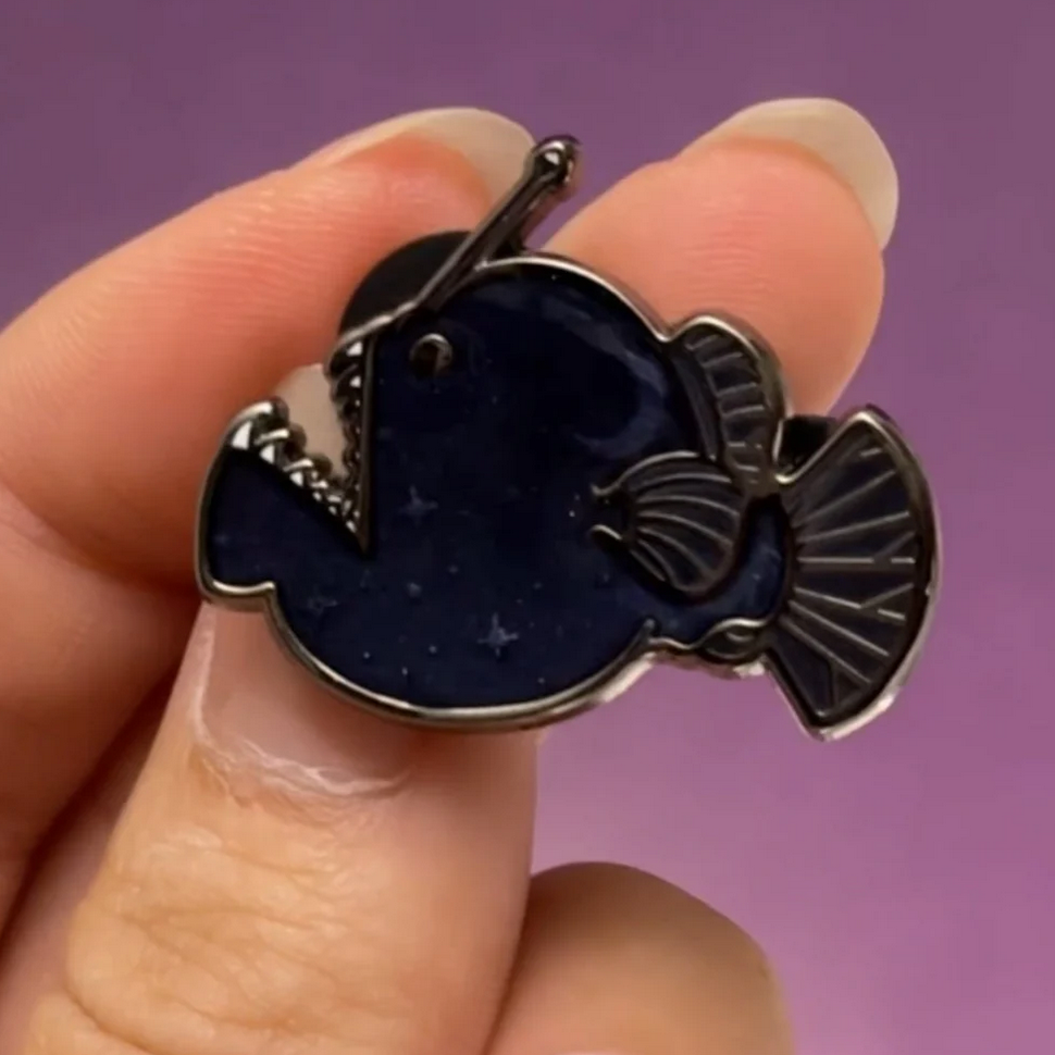 Angler Fish Pin