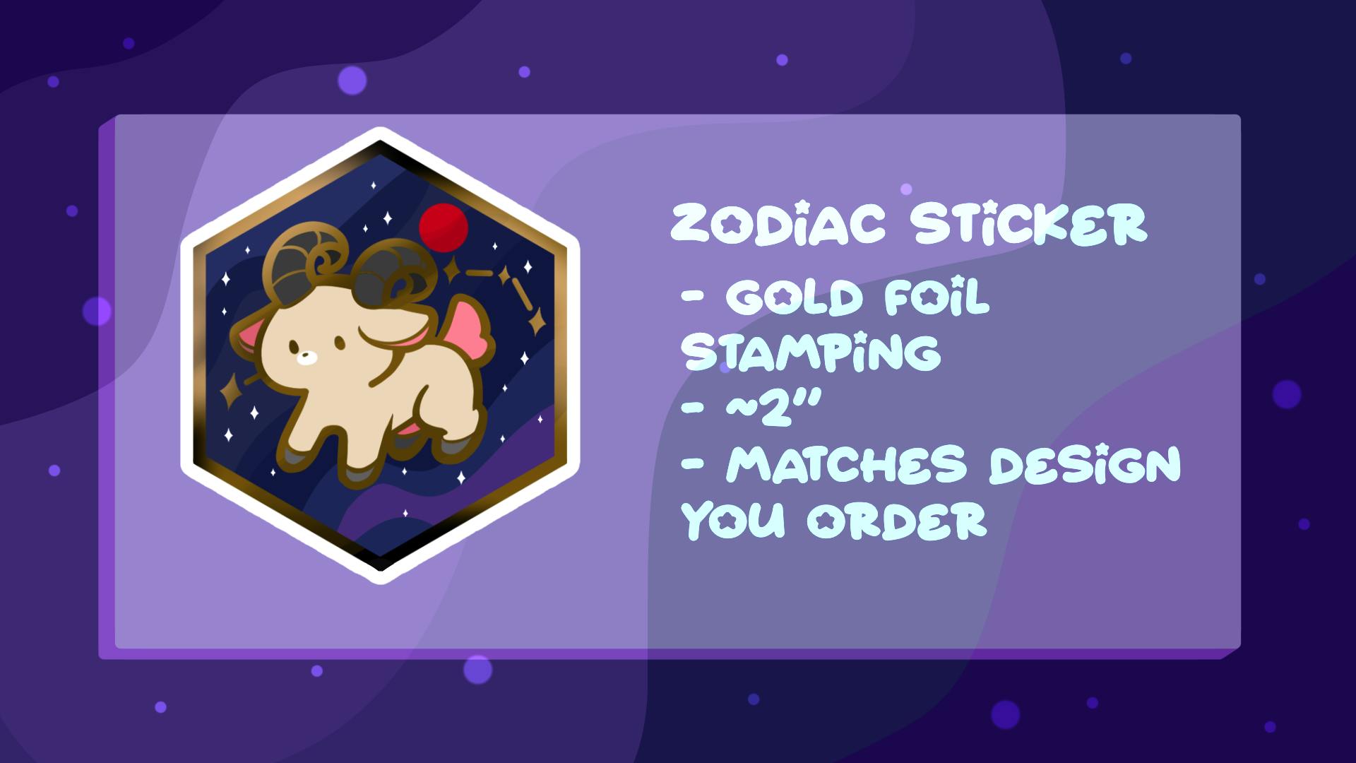 Constellation Stickers!