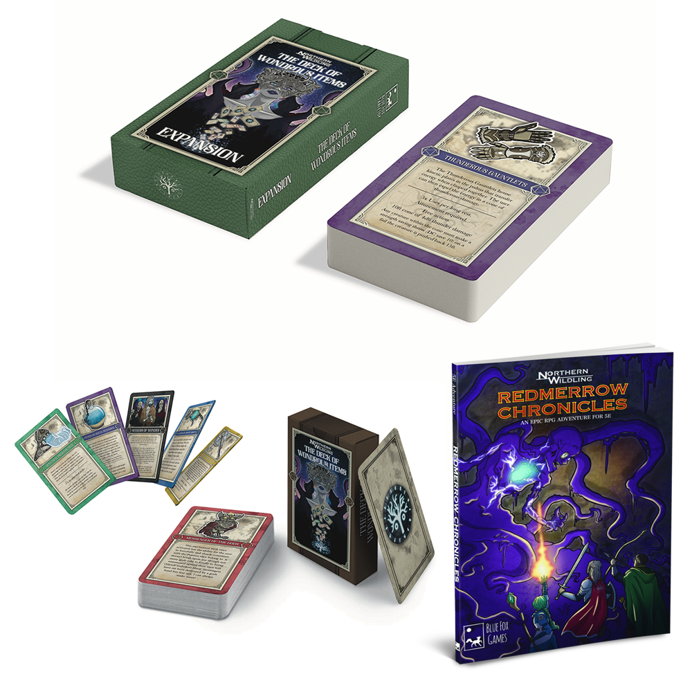 5e Physical Bundle - Deck of Wondrous Items + Redmerrow