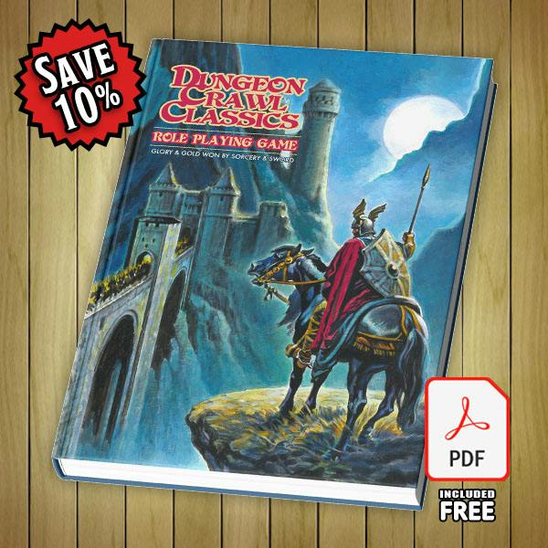 DCC RPG Core Rulebook, German Castle Variant Cover (Print+PDF)