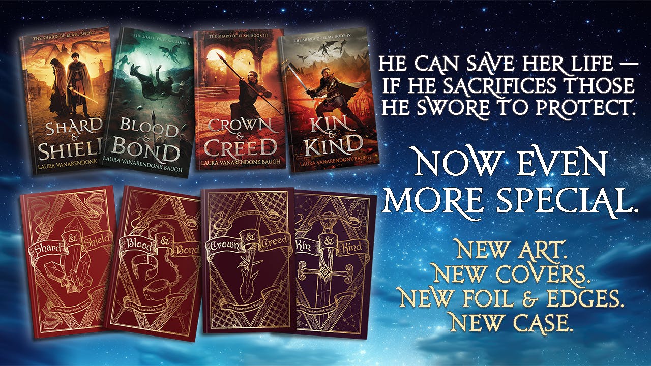 The complete Shard of Elan series — in new special editions!