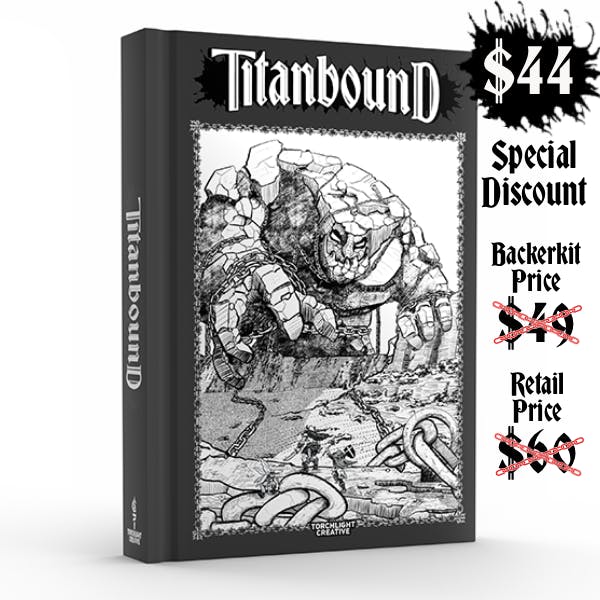 Titanbound Hardcover - SPECIAL DISCOUNT