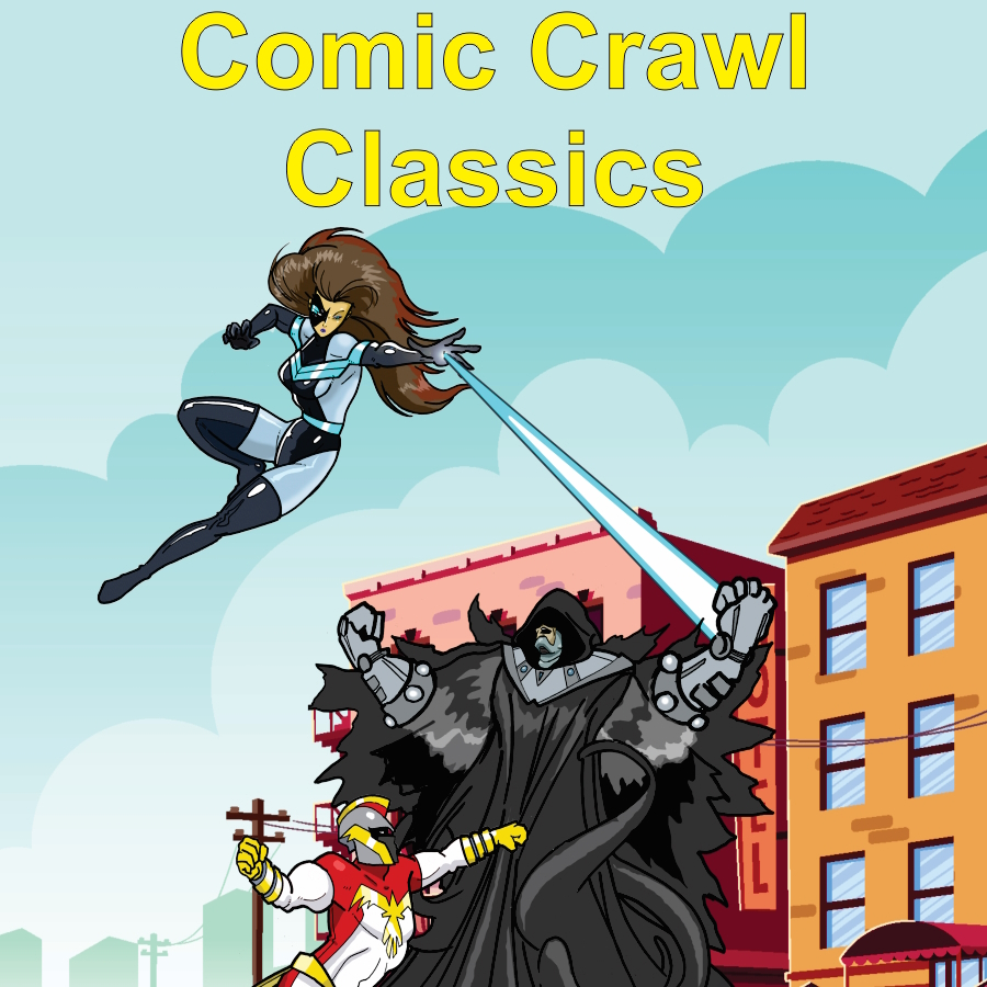 Comic Crawl Classics - Print + PDF (DTRPG checkout)