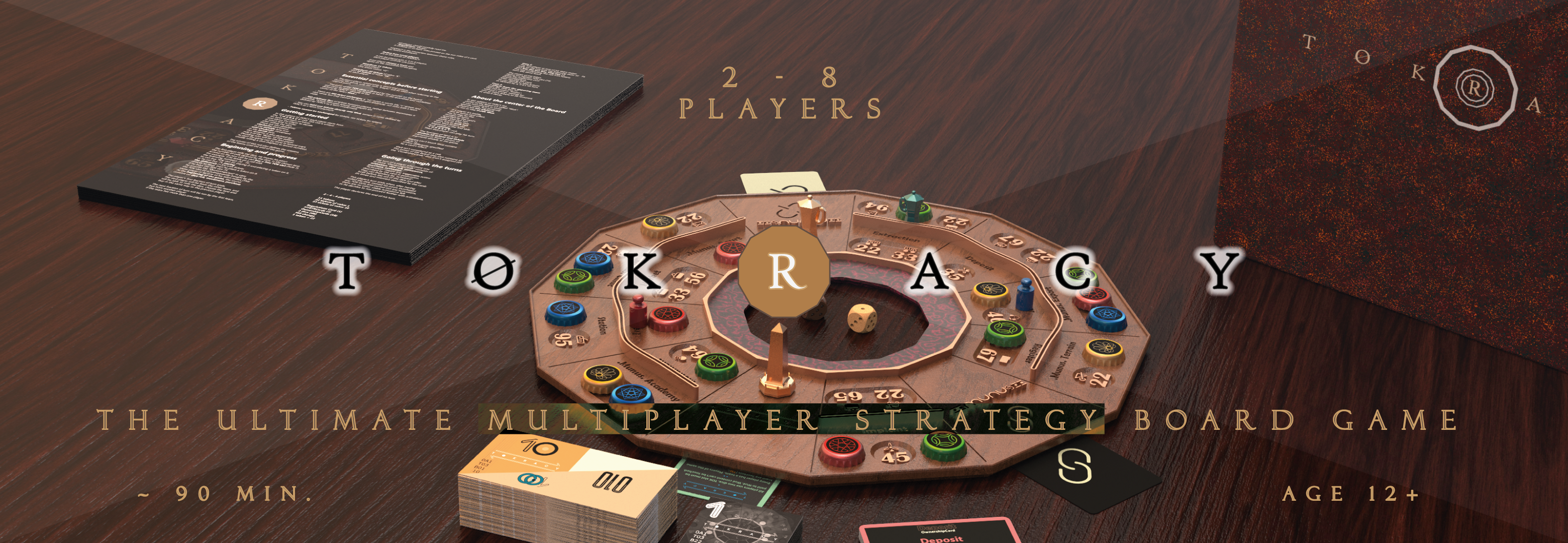 TOKRACY - The Ultimate Multiplayer Strategy Board Game
