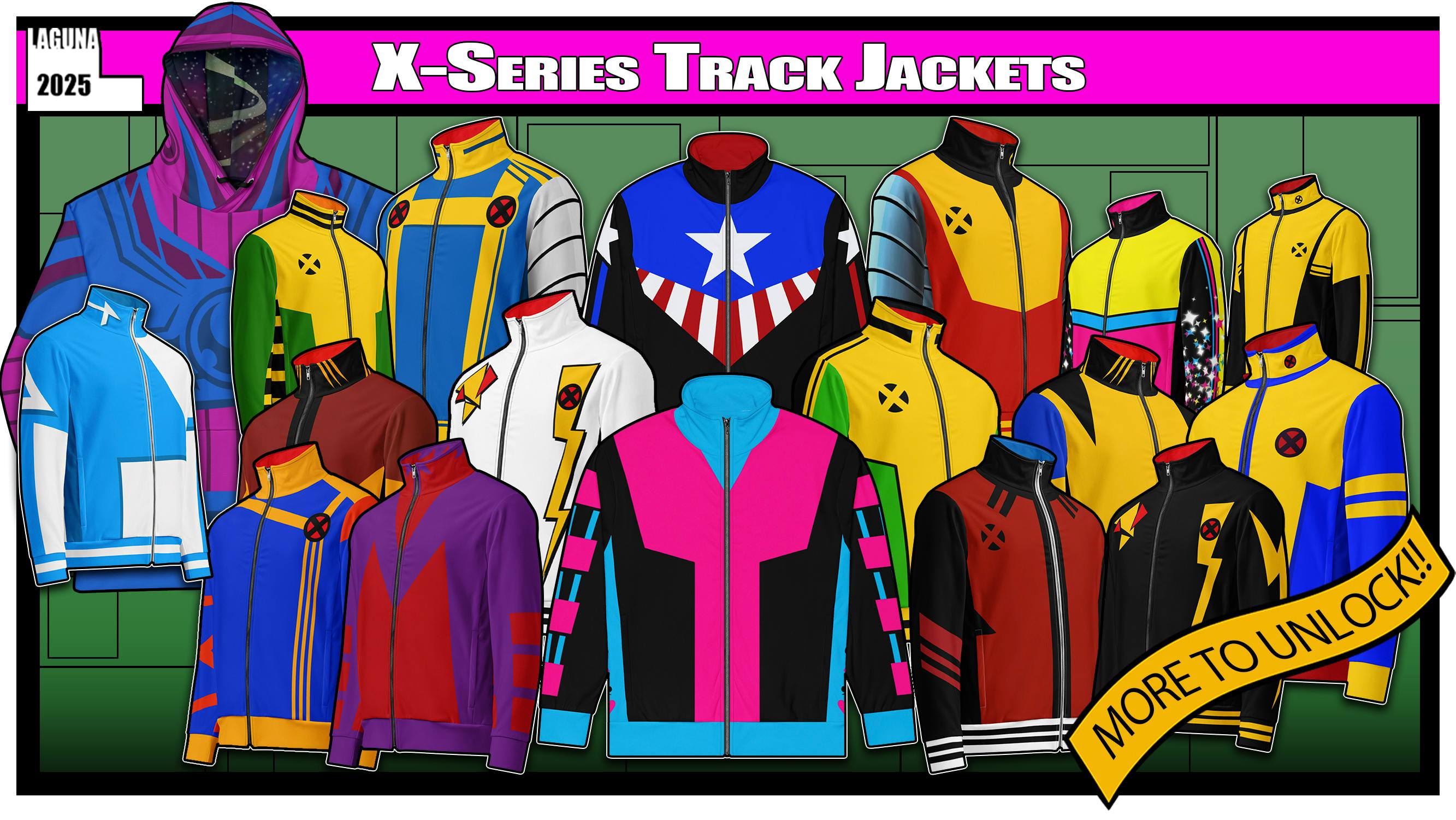 Excelsior! We did it! on X-Series Track Jackets & Pins! - BackerKit
