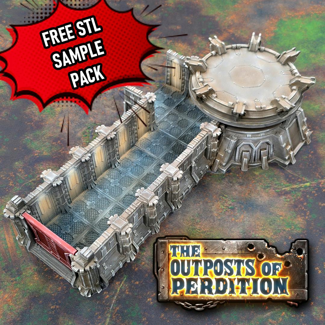 The Outposts of Perdition Project Update: Free STL Sample Pack - The ...