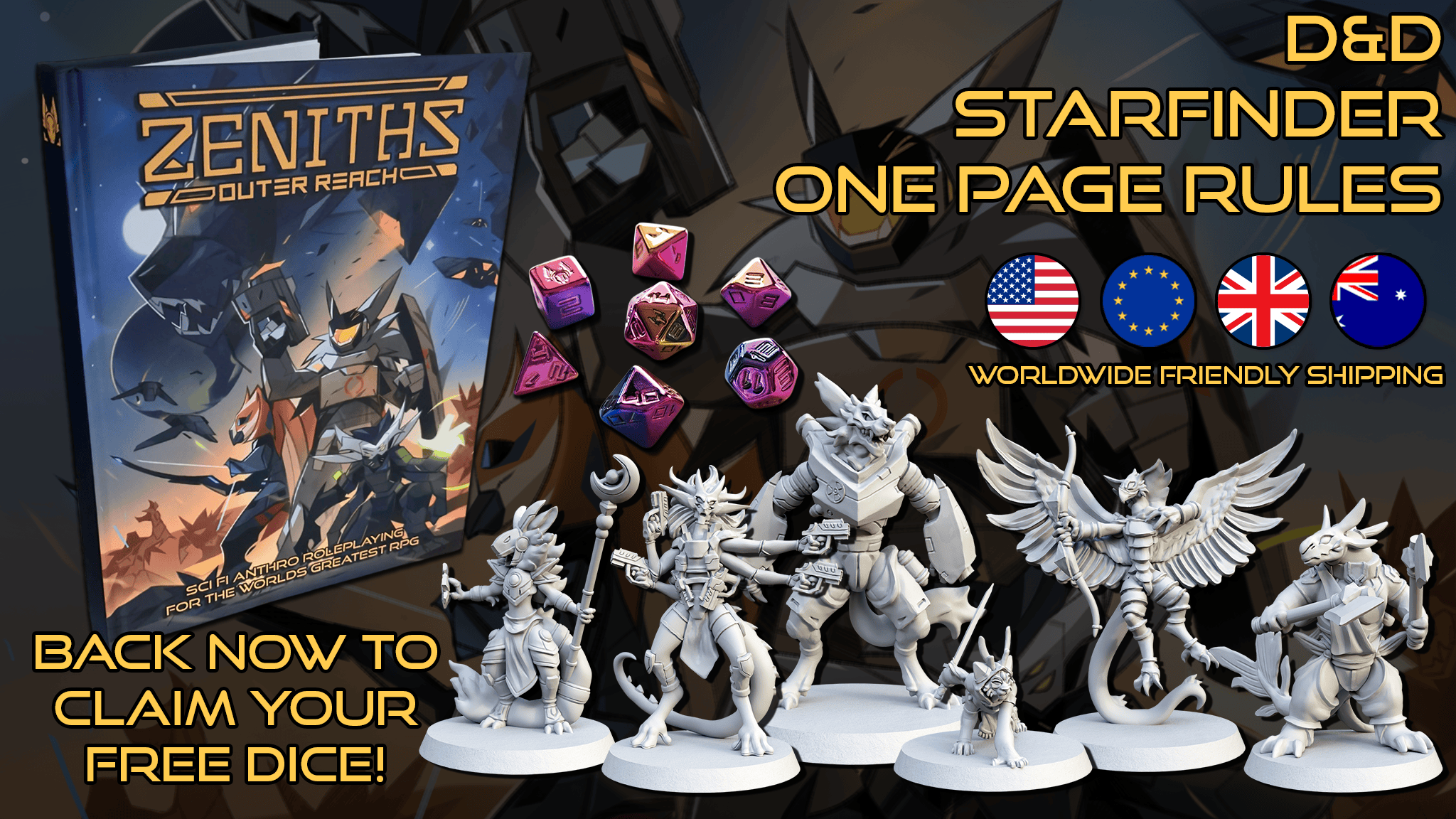 Zenith's Outer Reach: Sci-Fi Anthro Roleplaying & Tabletop