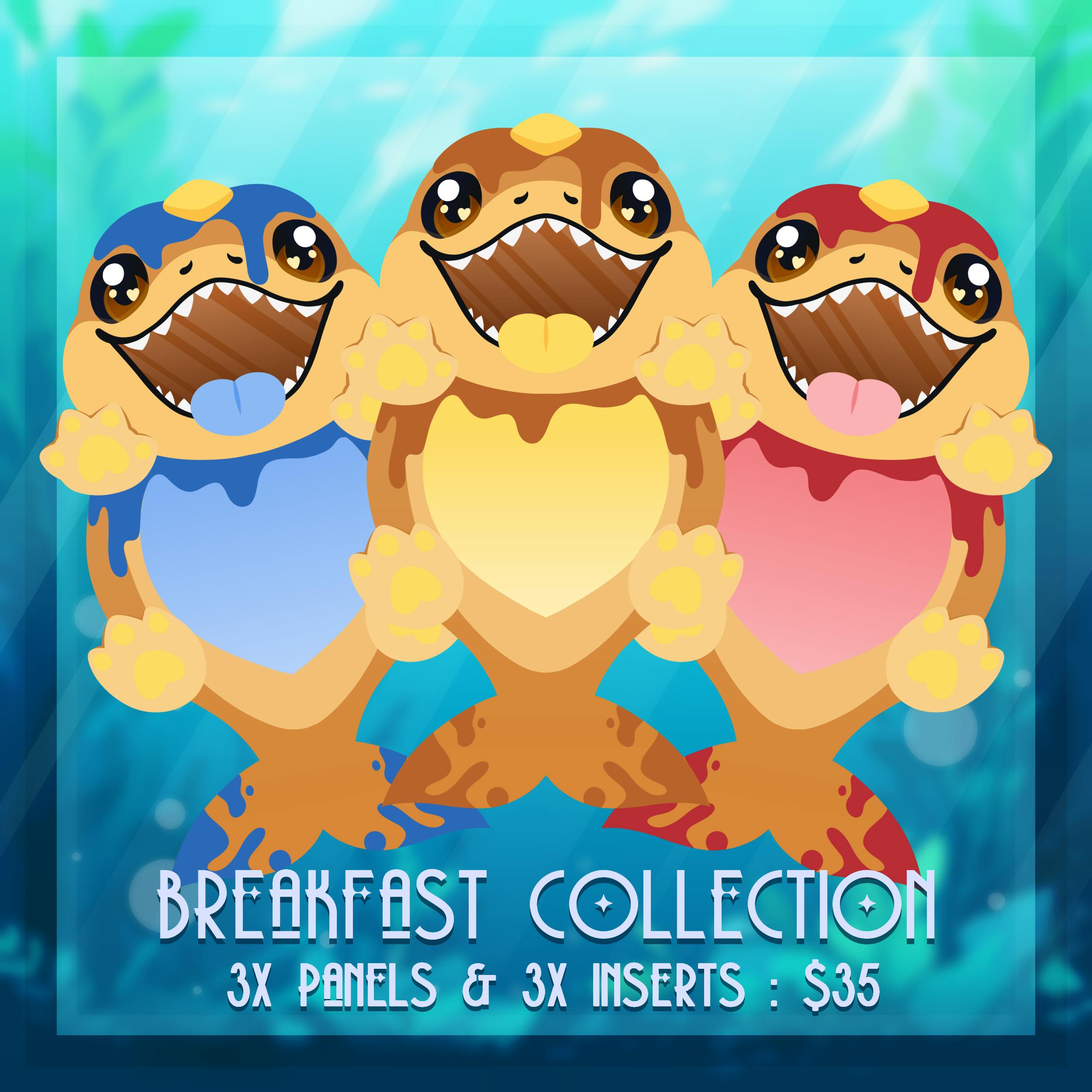 🥞 [BUNDLE] 🍓 Breakfast Collection ; 3 Panels & Inserts ! 🥞