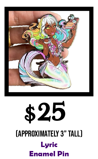 Lyric Enamel Pin