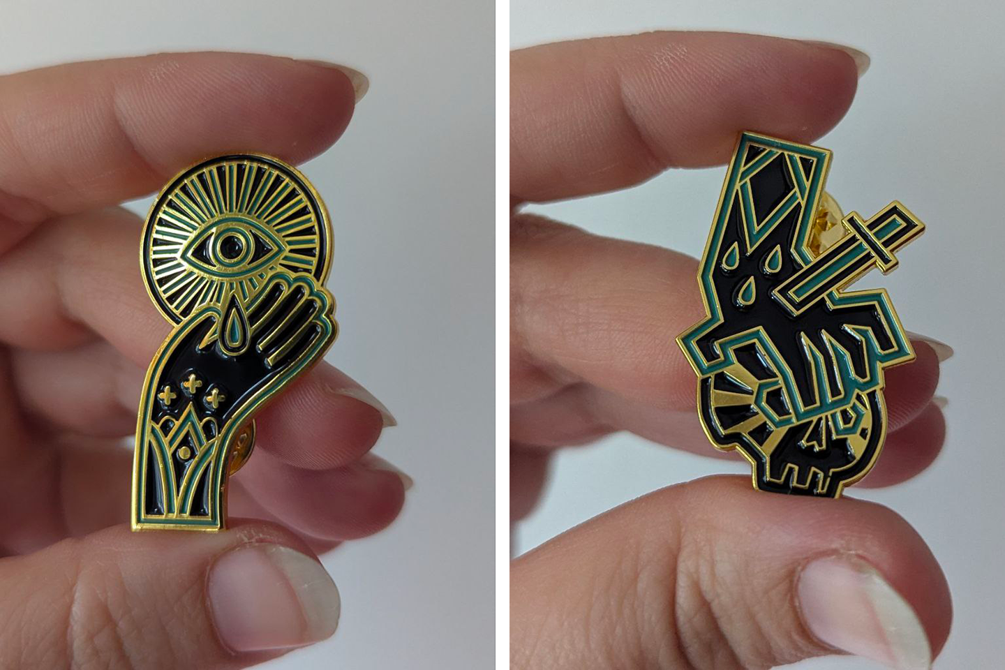 Arcana & Calamity - Magus enamel pin set