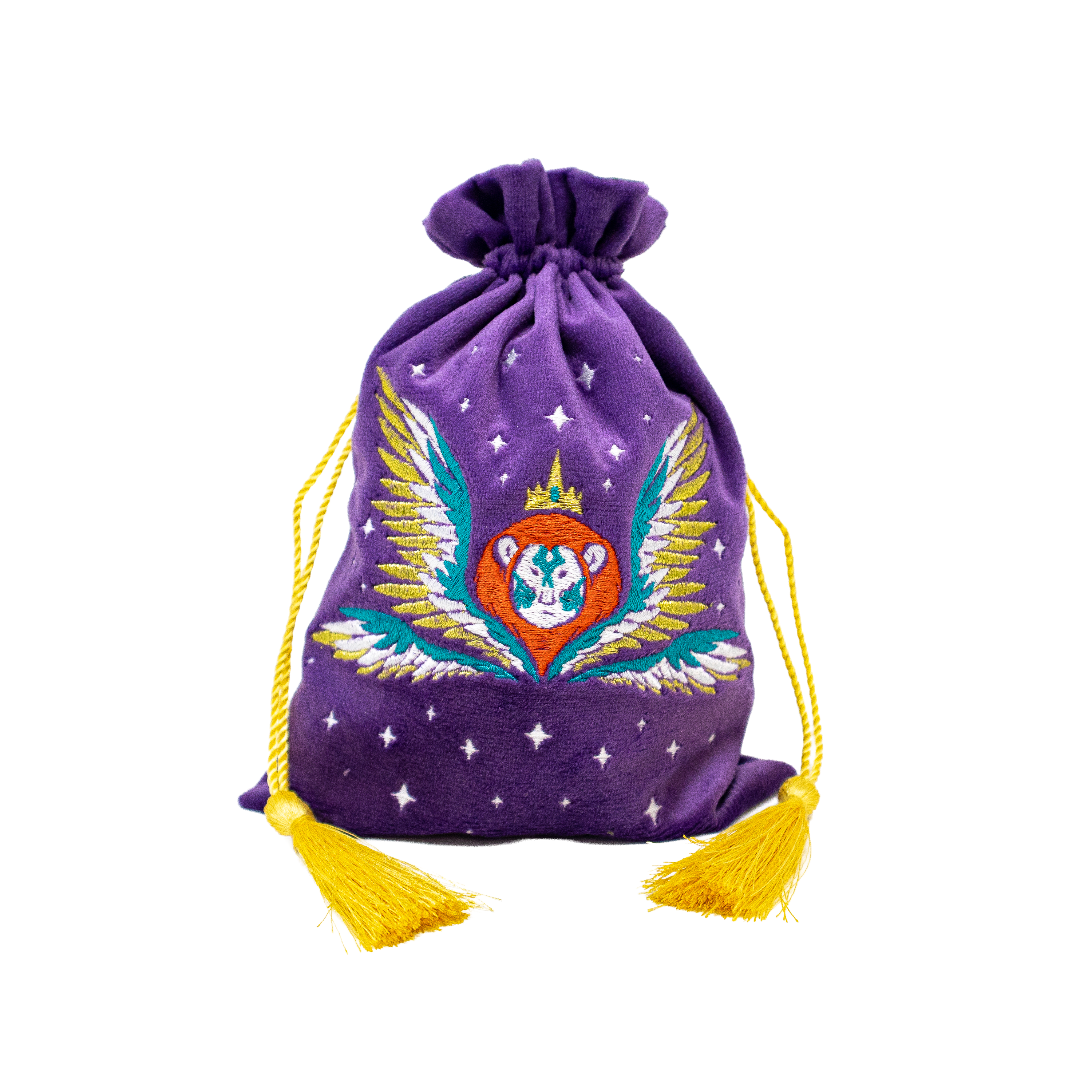 The Fablemakers Deck Of Many Things Embroidered Tarot Deck Bag