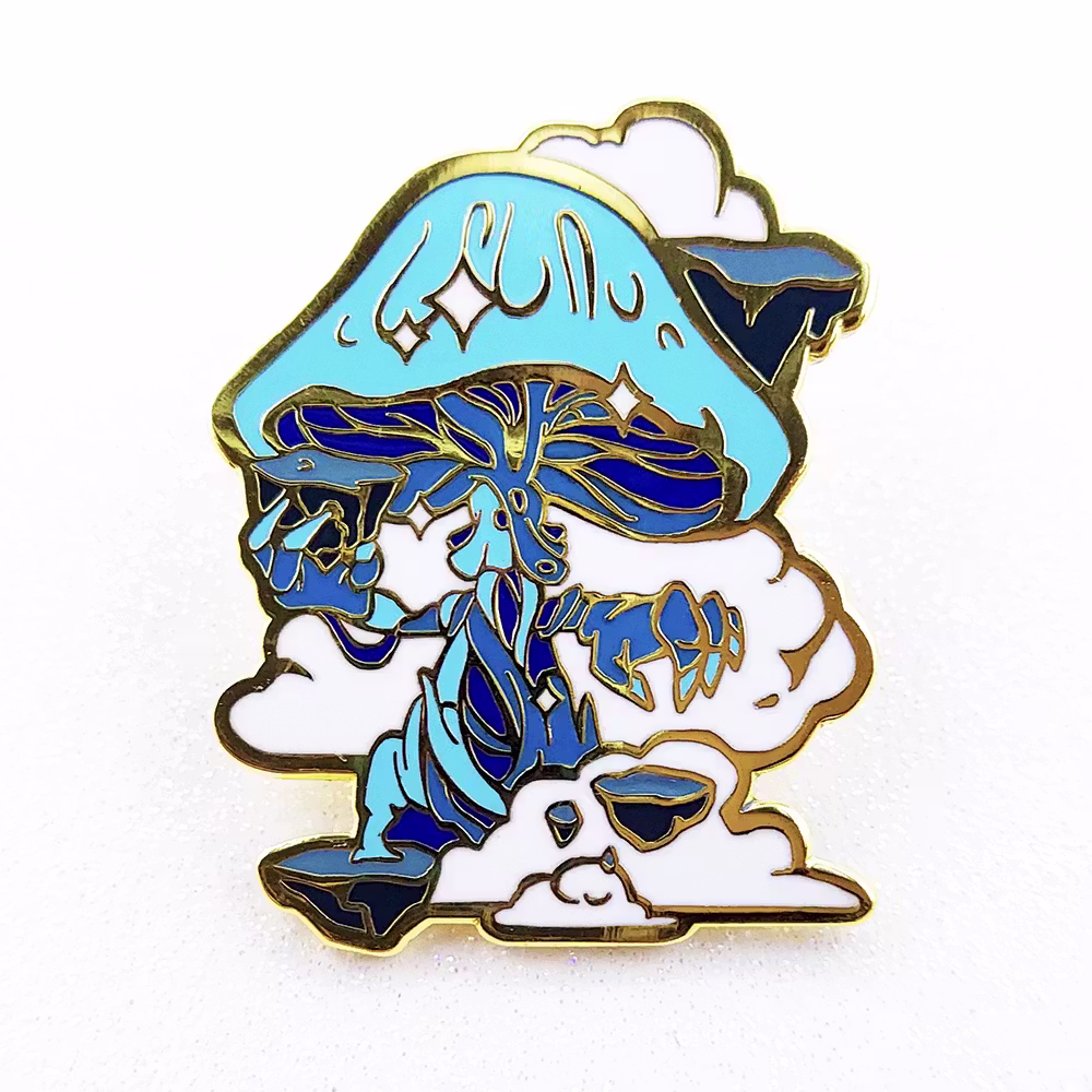 "Cloudscrape Sovereign" Enamel Pin