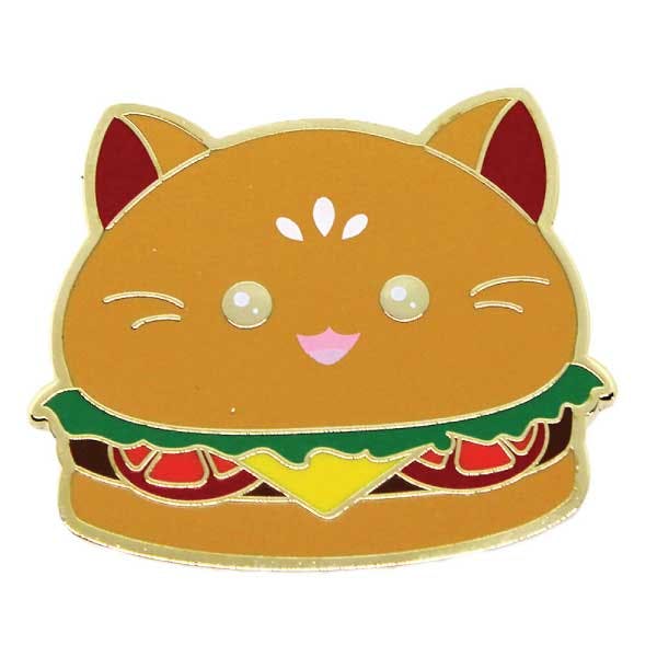 Catburger Pin