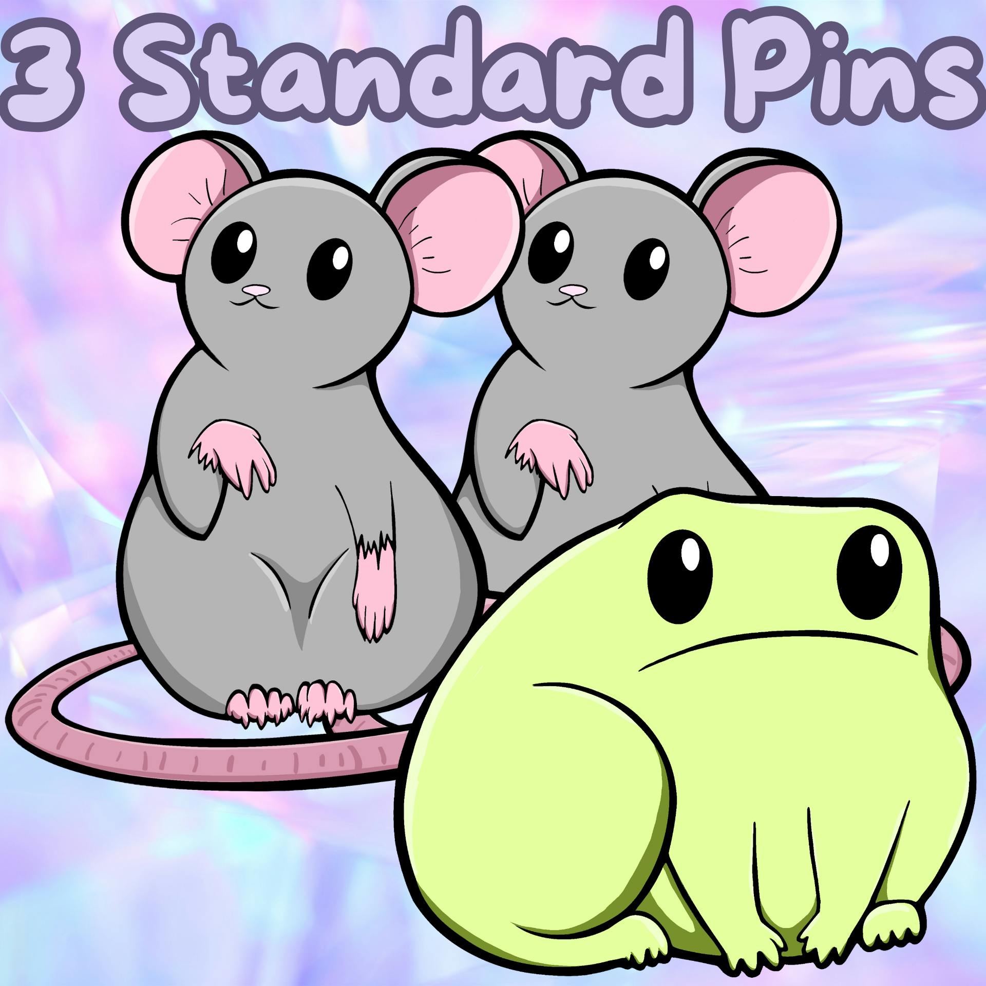 3 Standard Pins