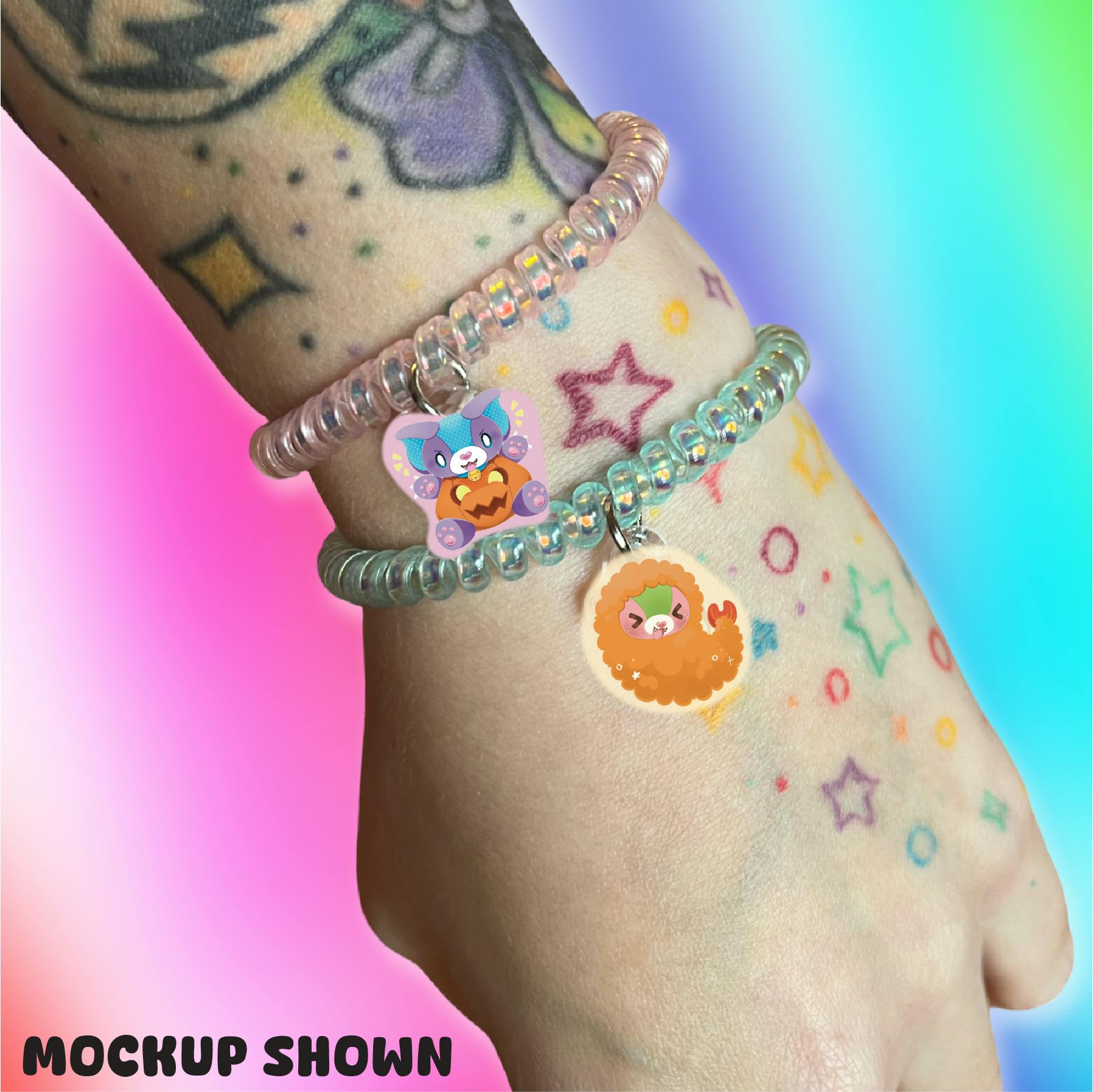 Corded Hair Tie / Bracelet Set