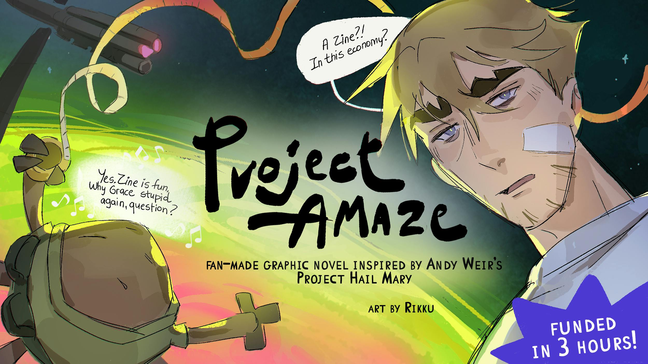 Graphic Novel Zine - Project Amaze - - BackerKit
