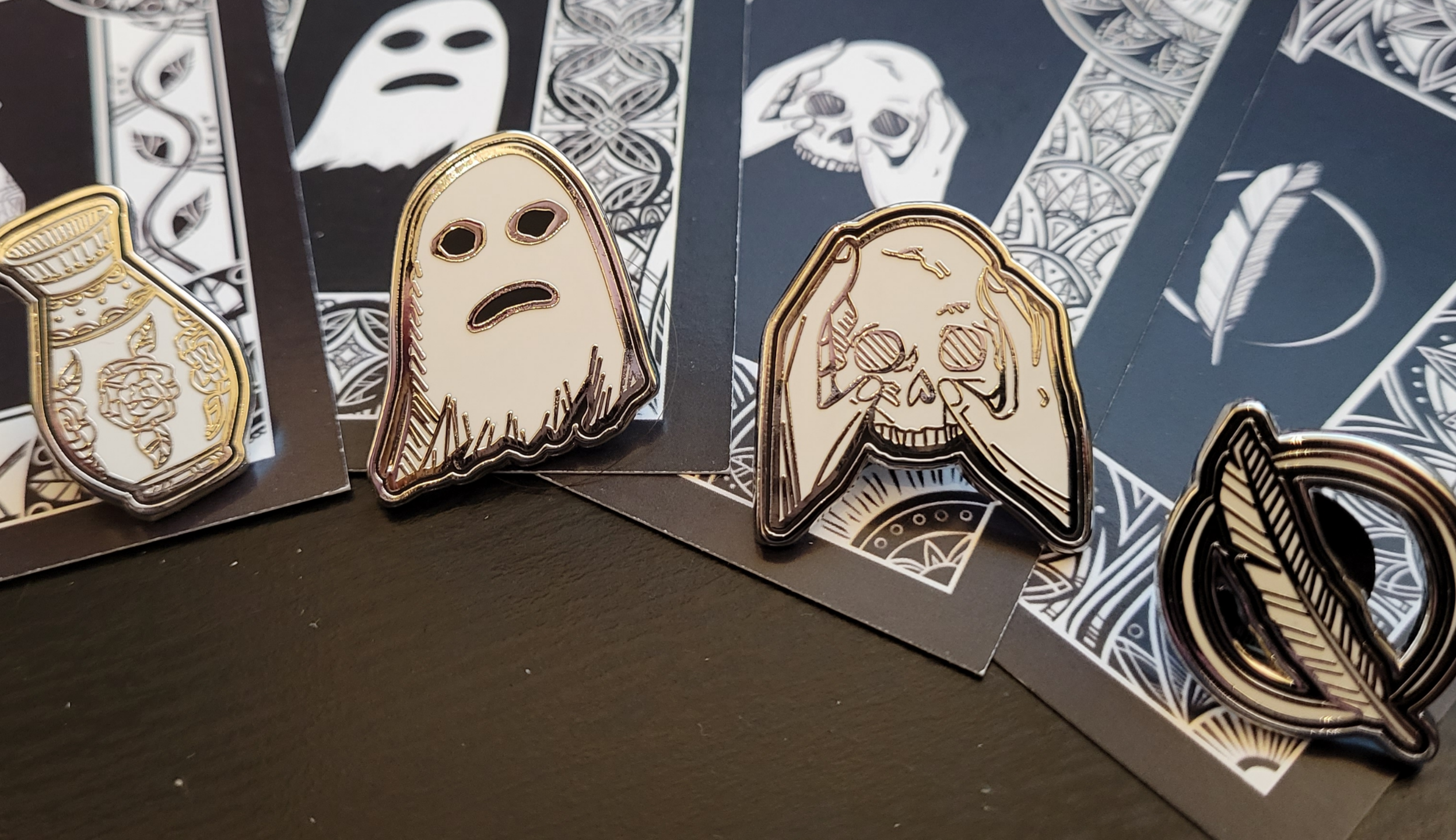 The WHAT WE POSSESS Pin Set