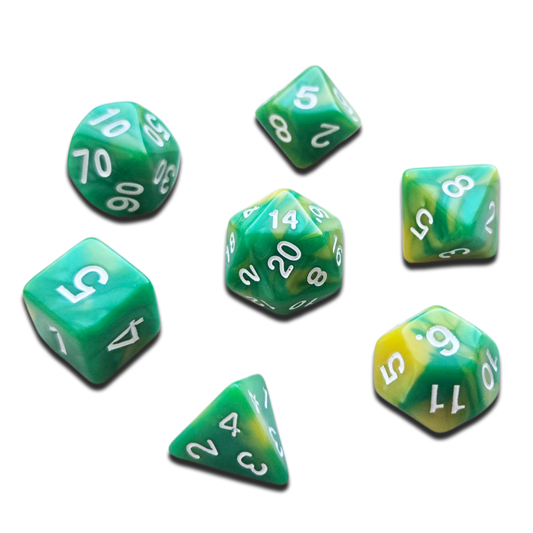 Dice Set (Verdant Green)