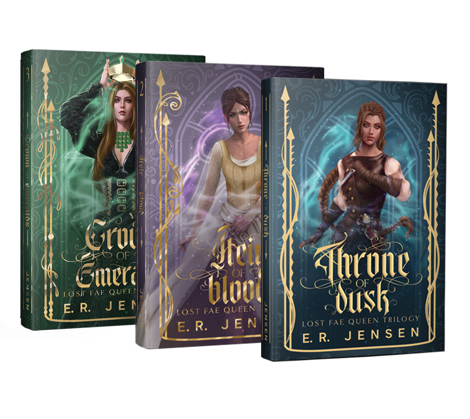 Lost Fae Queen Trilogy - SE Paperback & Foiled Slipcase Bundle