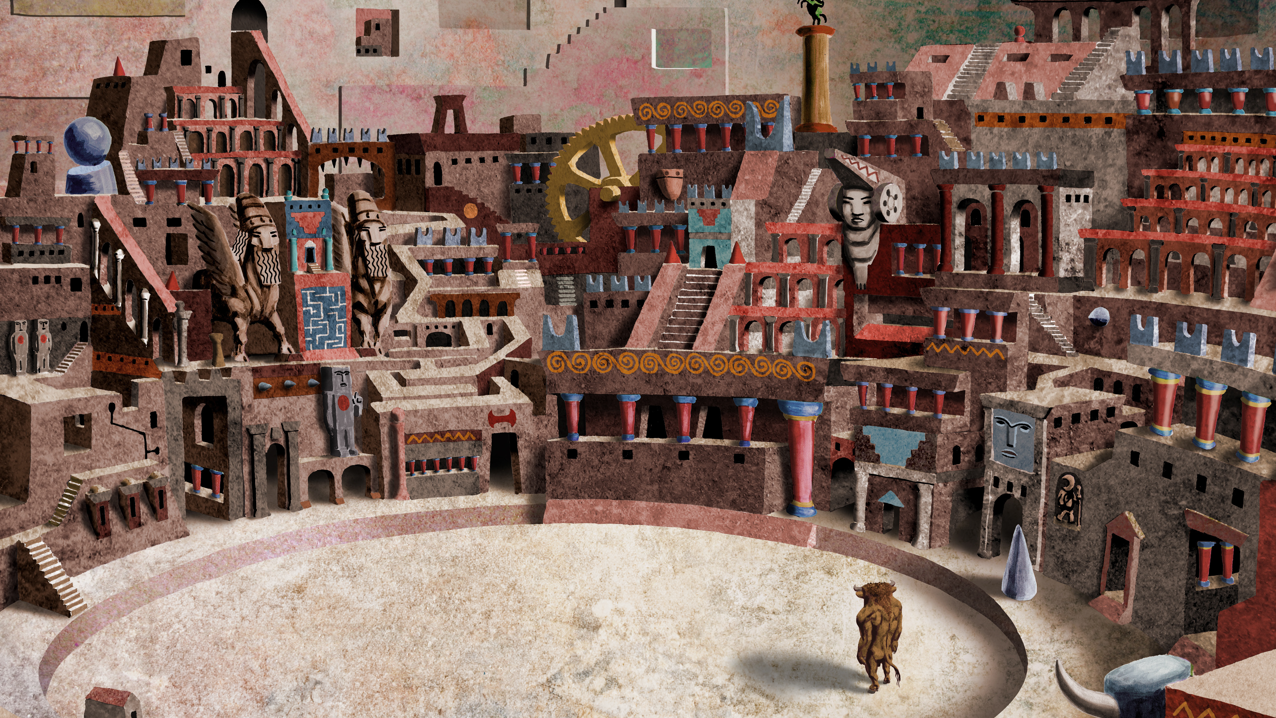 I, Minotaur: An Epic Graphic Novel by James Ortega