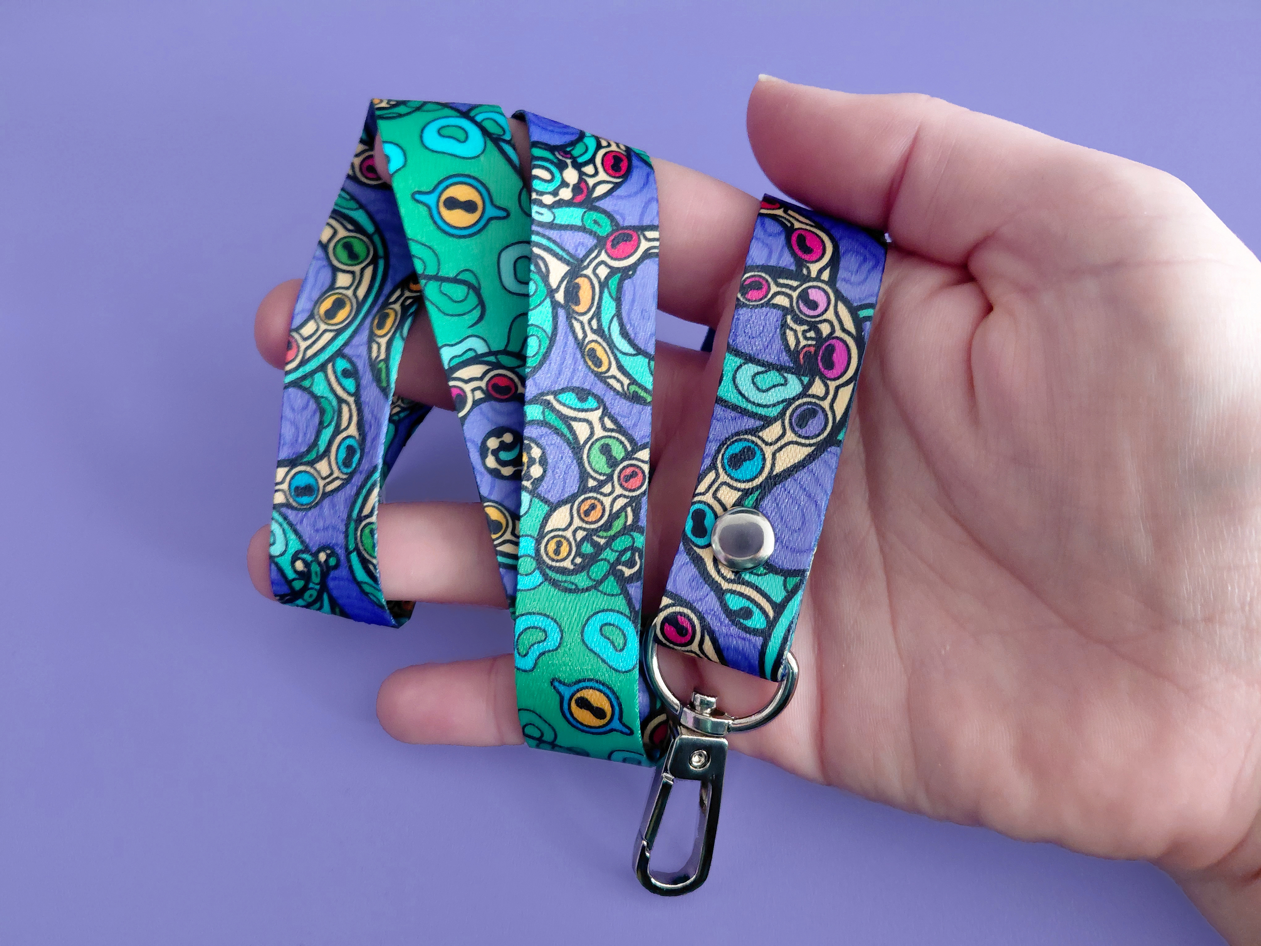 Octopus lanyard