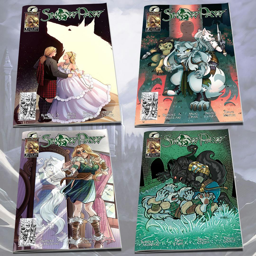 Snow Paw Variant Cover Print Collection