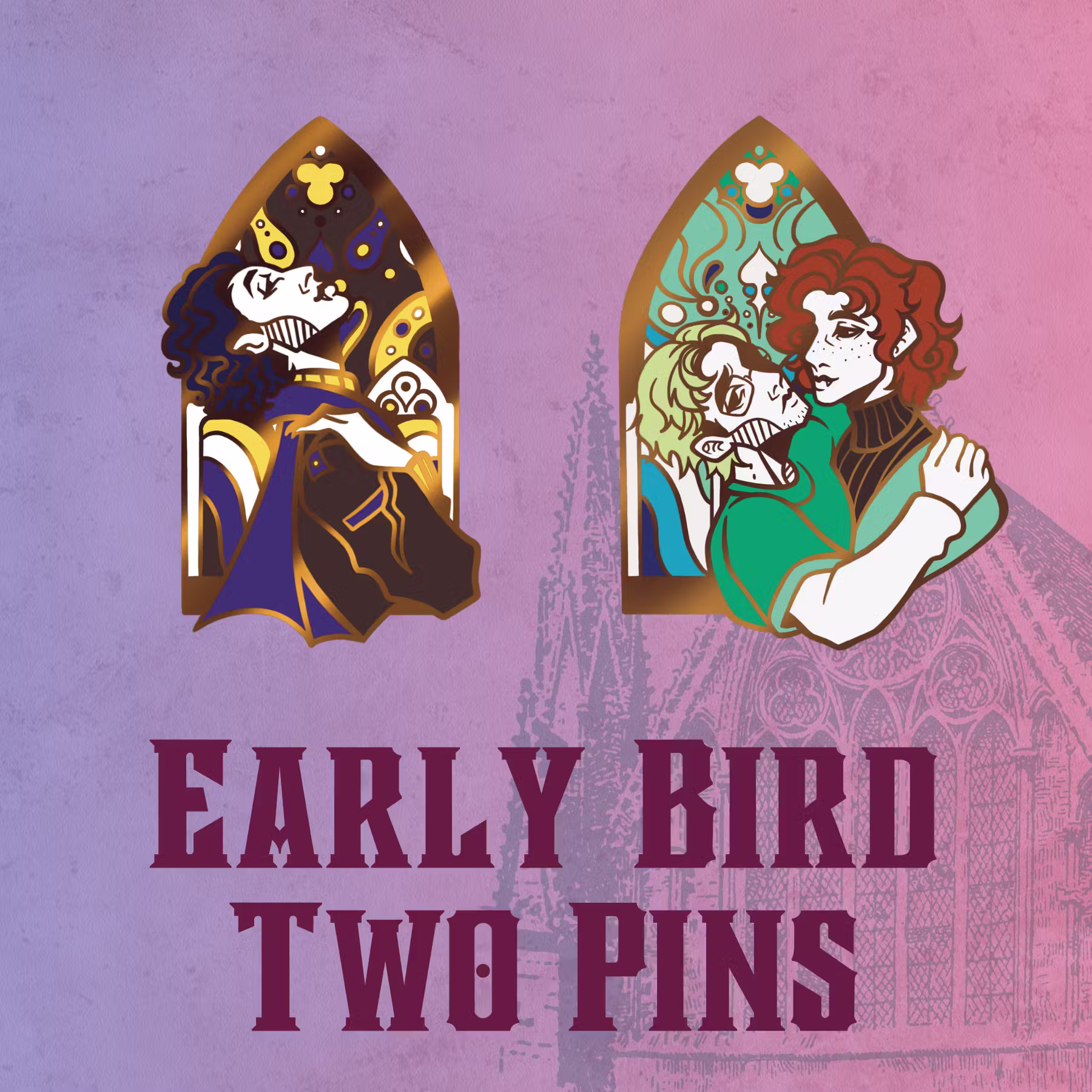 Early Bird Two Pins