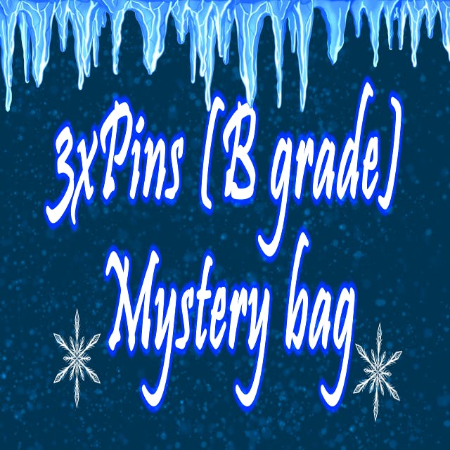 3x PINS - B Grade (Blind bag)