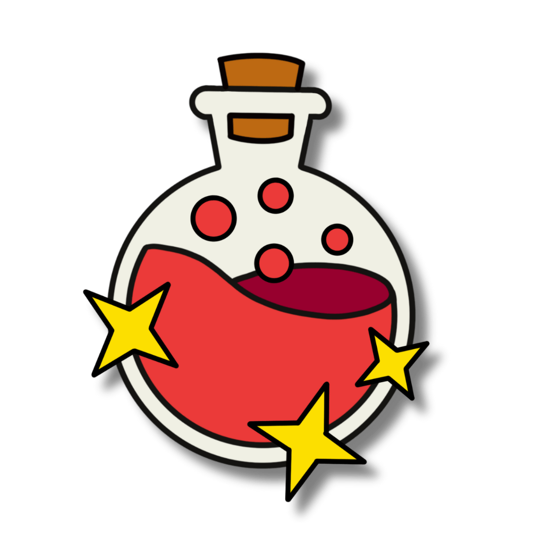 Red Health Potion (Fantasy)