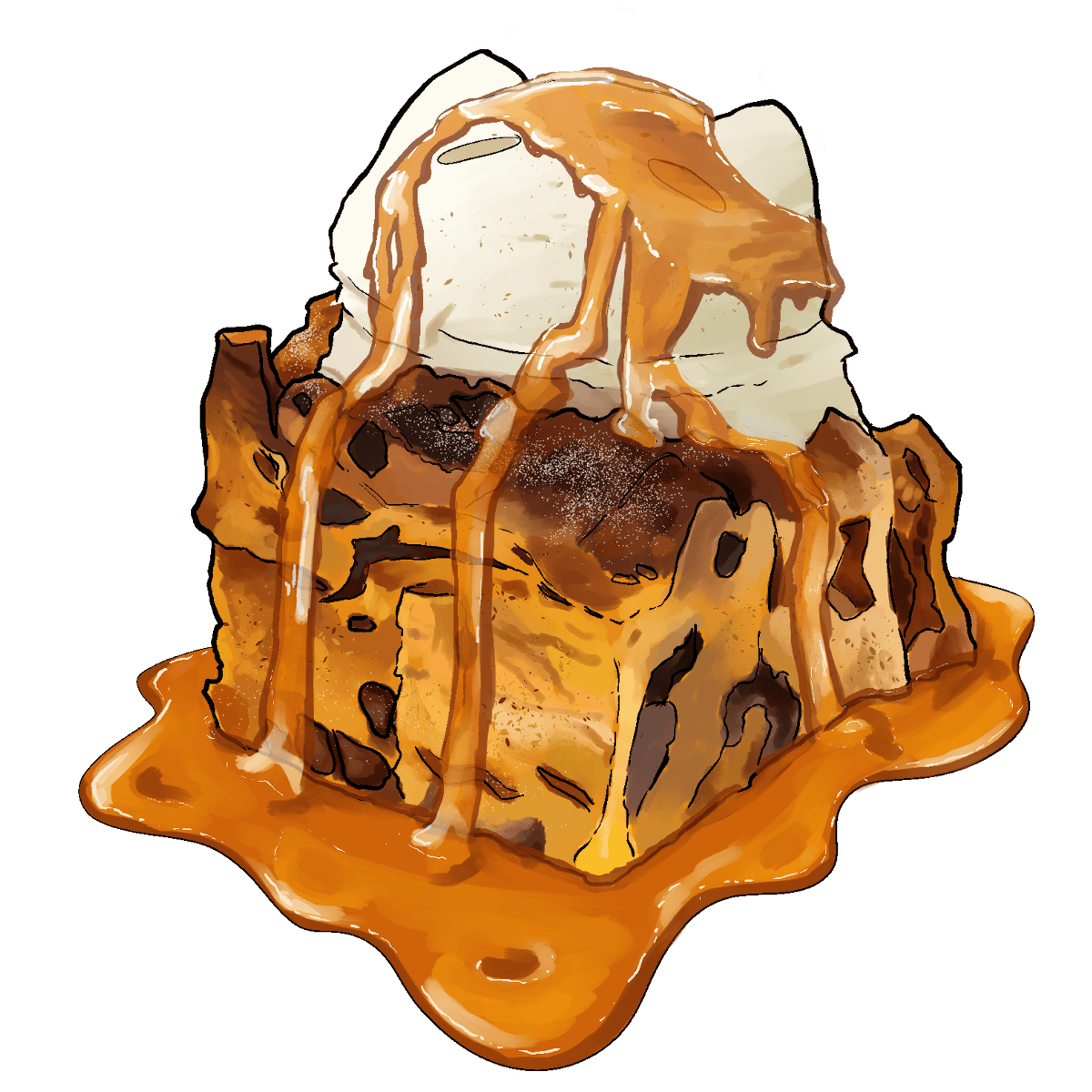 Bread Pudding sticker