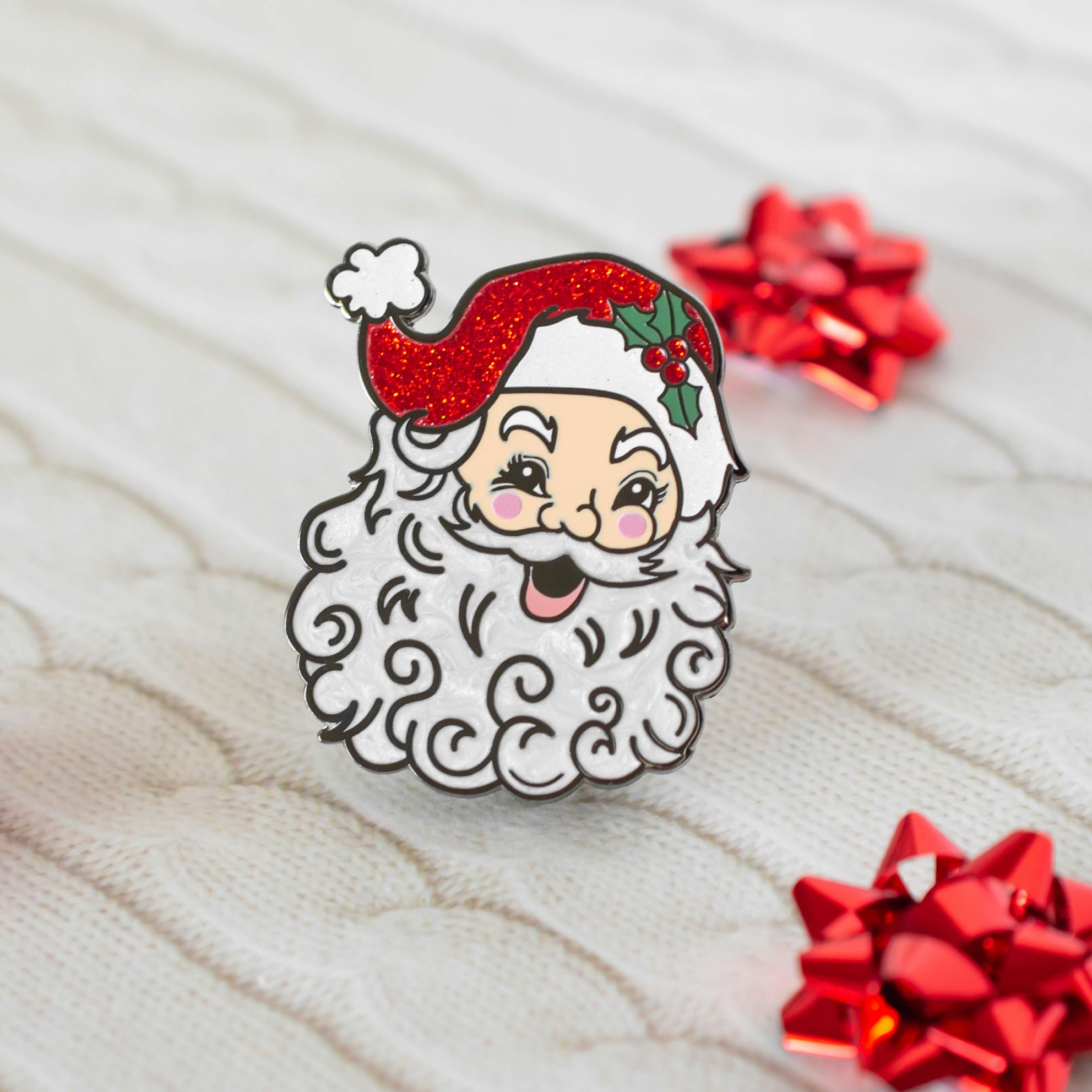 Classic Santa Pin