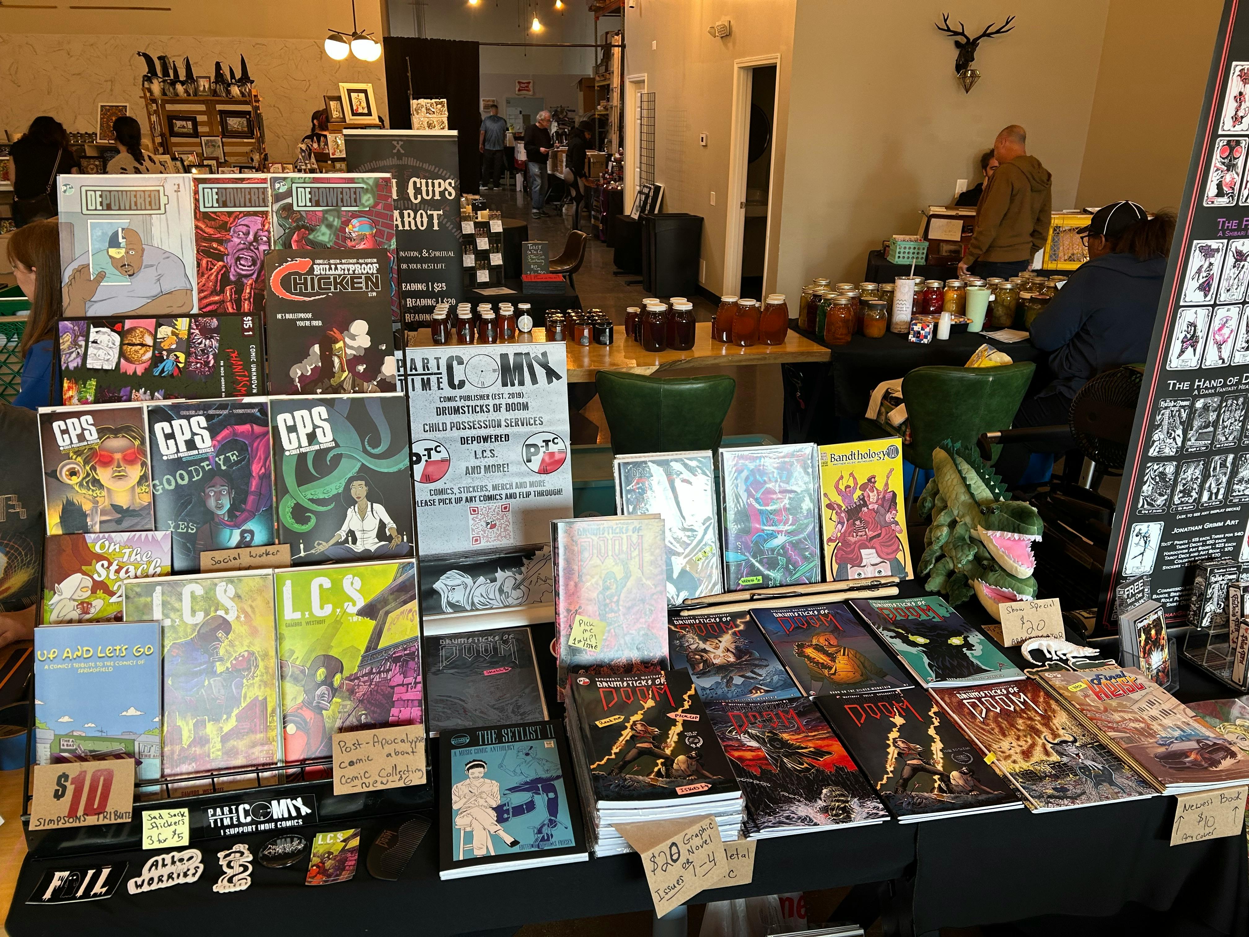 Everything Part-Time Comix Standard Covers!