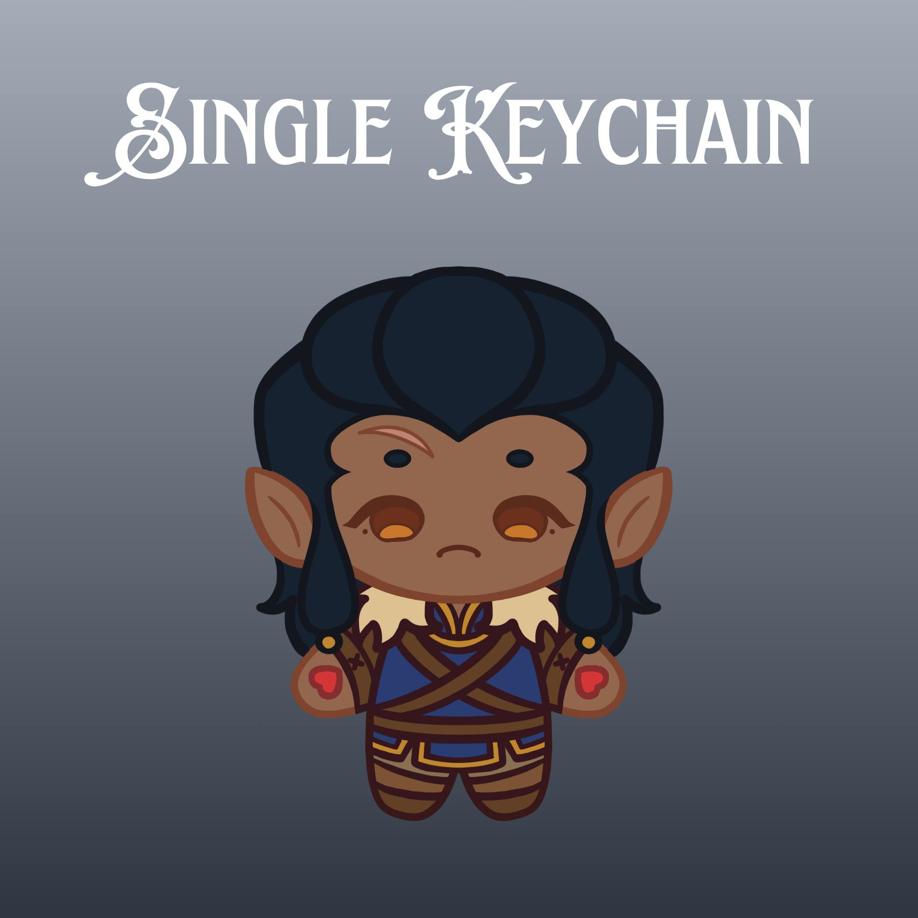Single Keychain