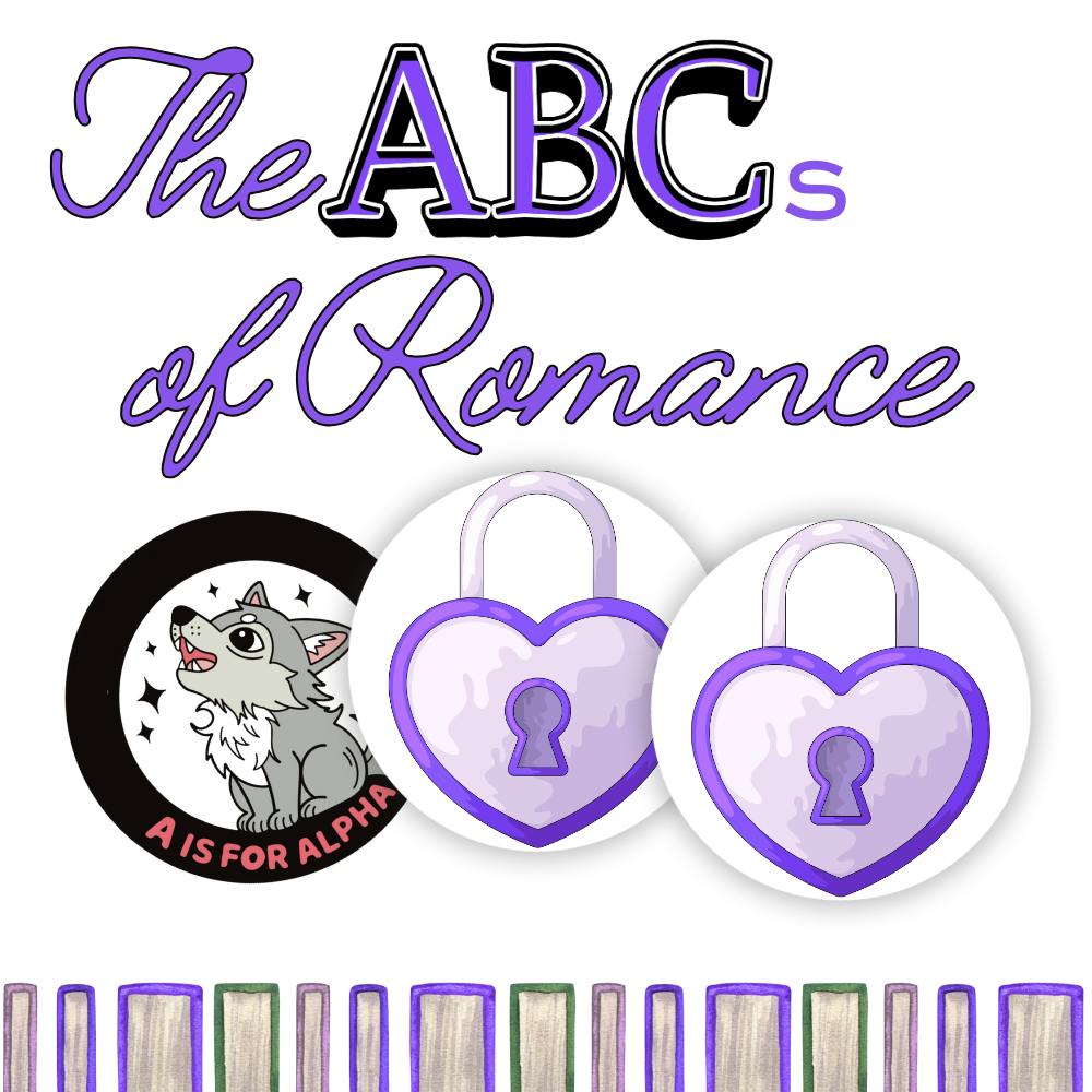 The ABCs of Romance text graphic showing the mockup of Pin A, and locked images of Pins B and C.