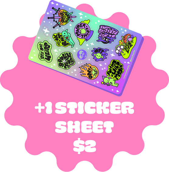 +1 Sticker Sheet