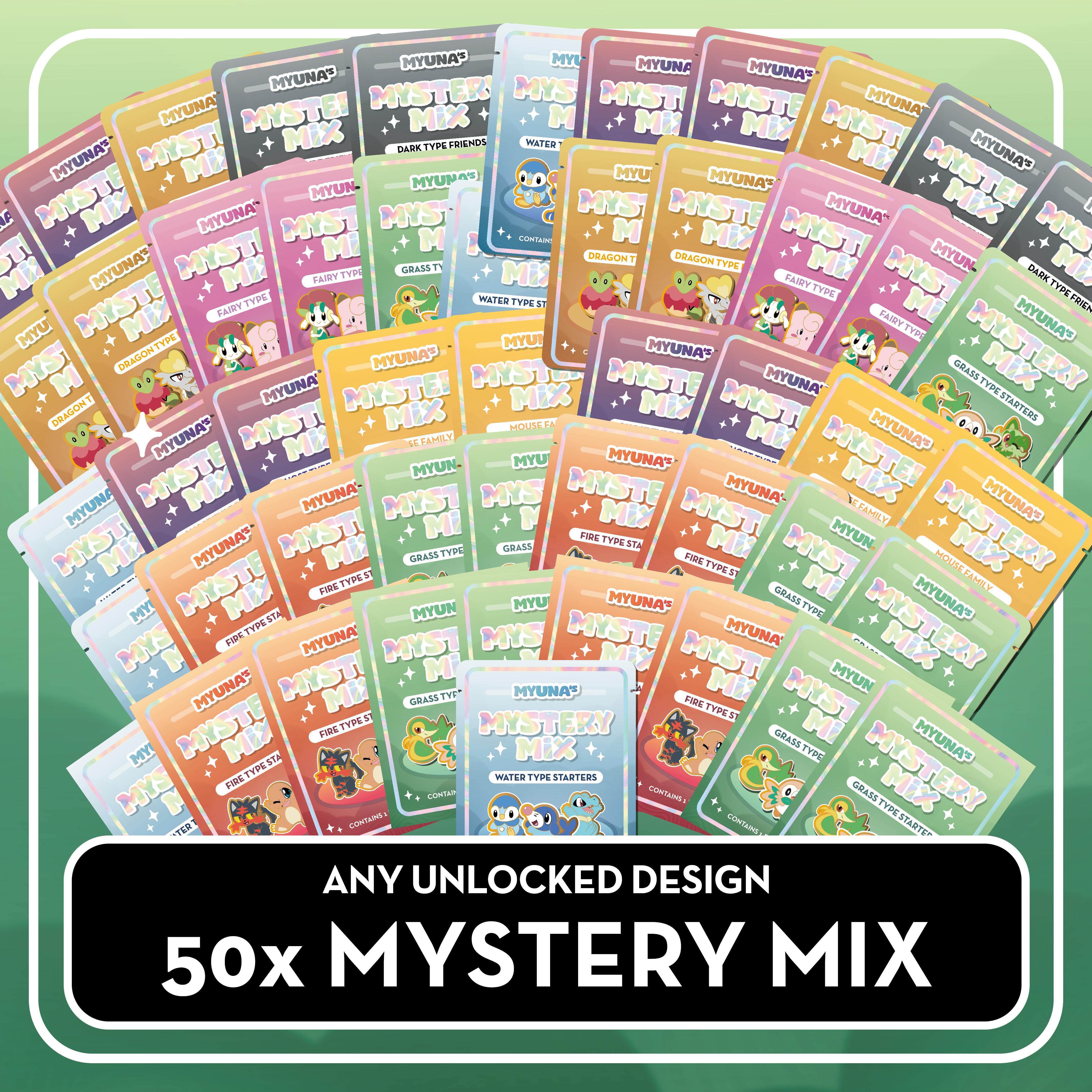 50x Mystery Mix (Choose any unlocked type)