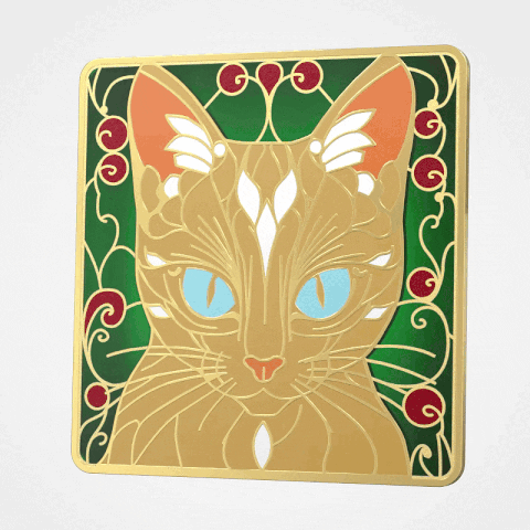 Limited Edition Christmas Cat Pin