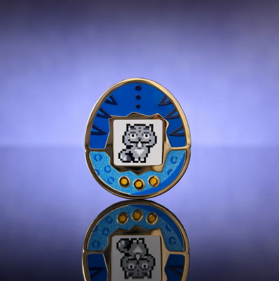 Derpy CyberPet Pin
