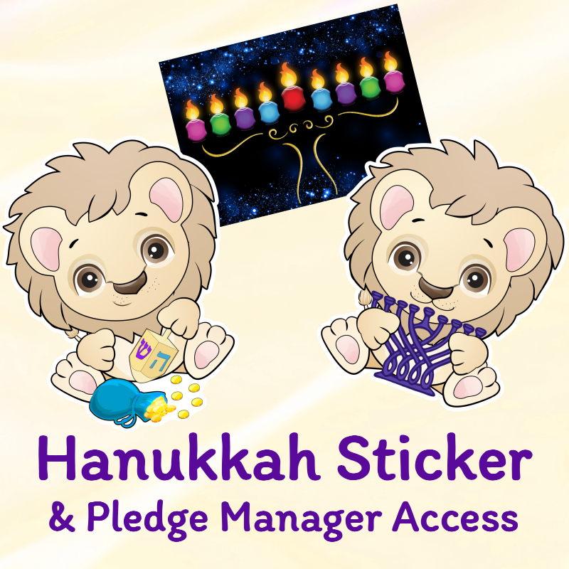 Hanukkah Sticker