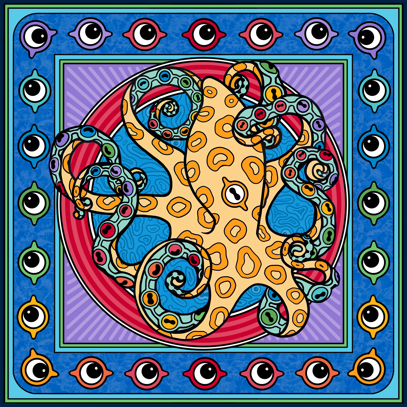 Octopus print